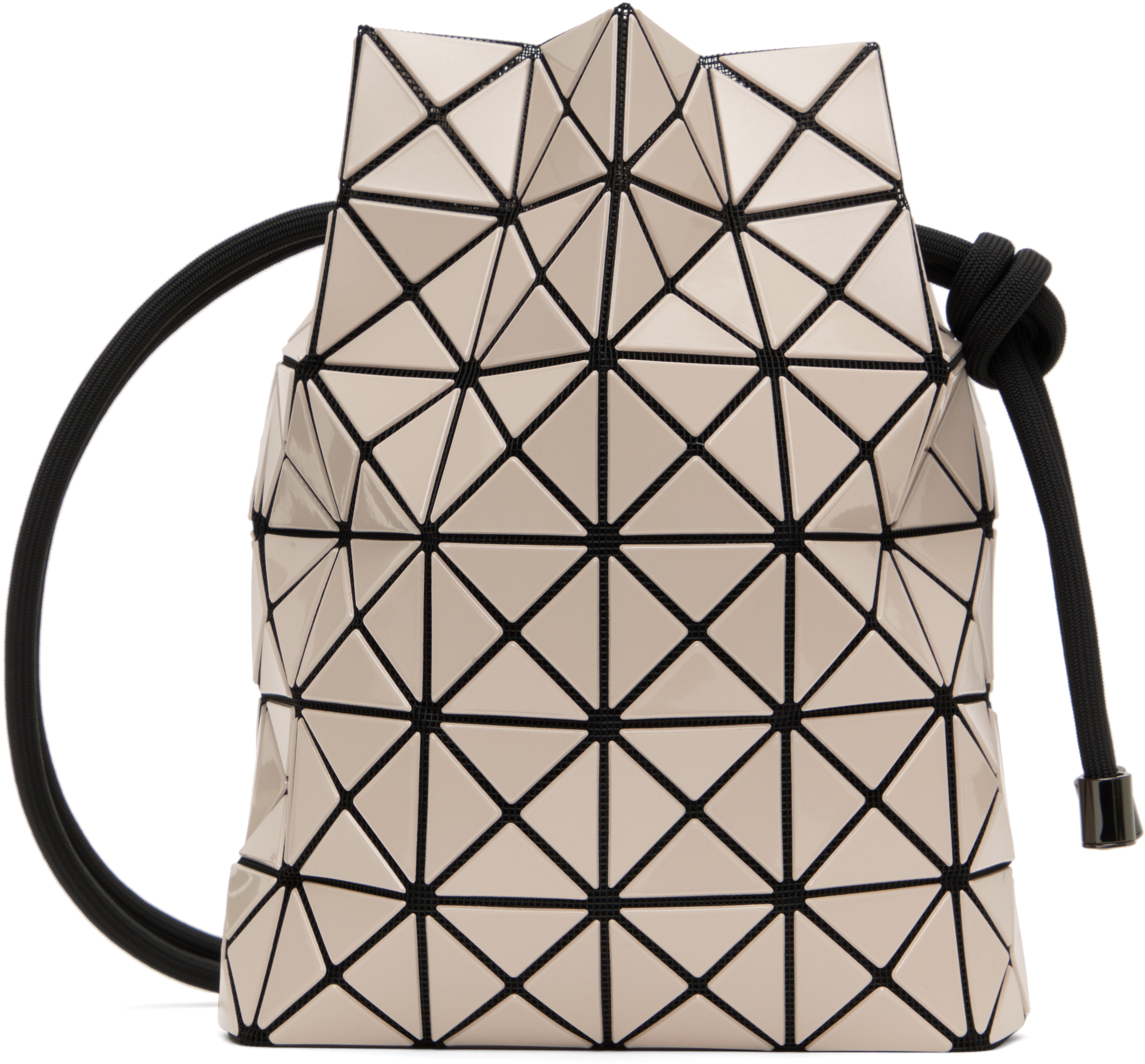 BAO BAO ISSEY MIYAKE: Beige Wring Bag | SSENSE Canada