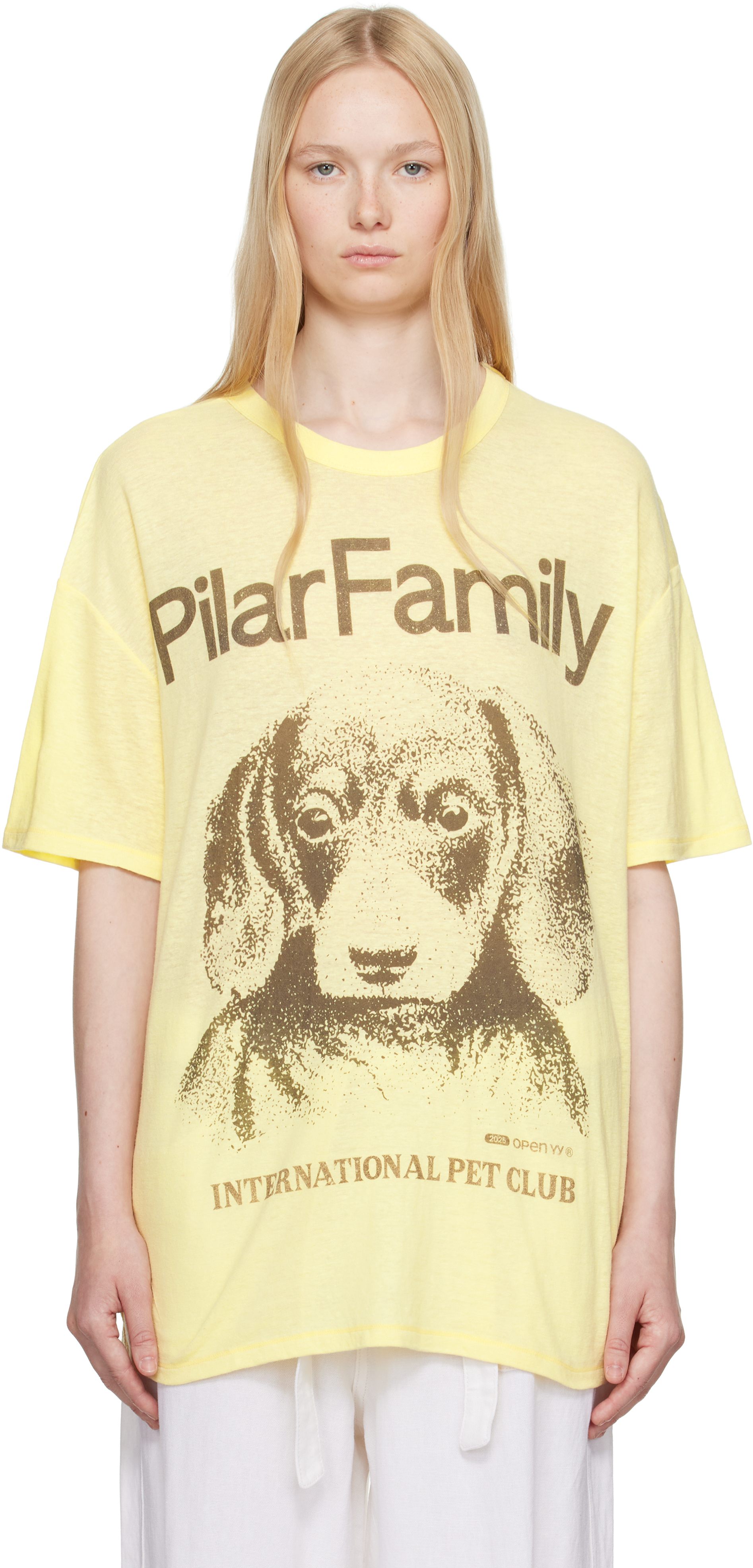 Yellow Pet Club Beagle T-shirt