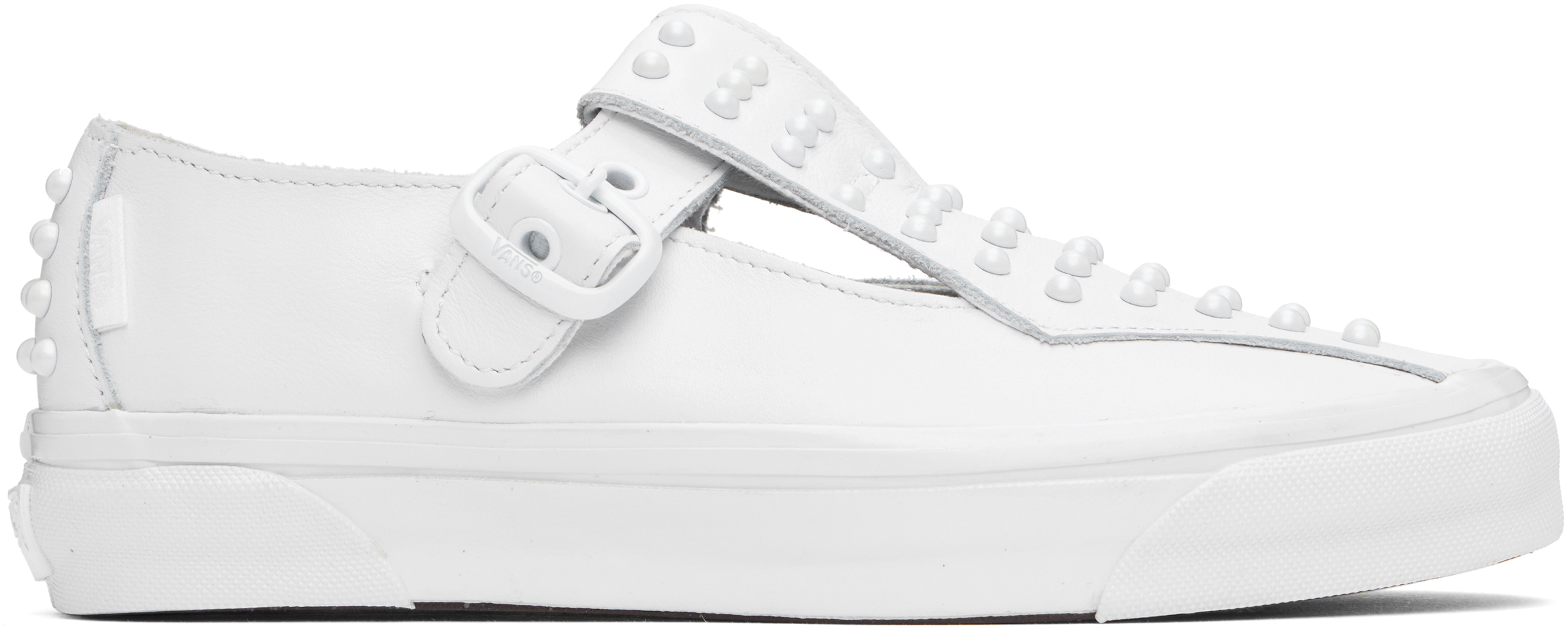 Vans: White LX Mary Jane 93 Sneakers | SSENSE