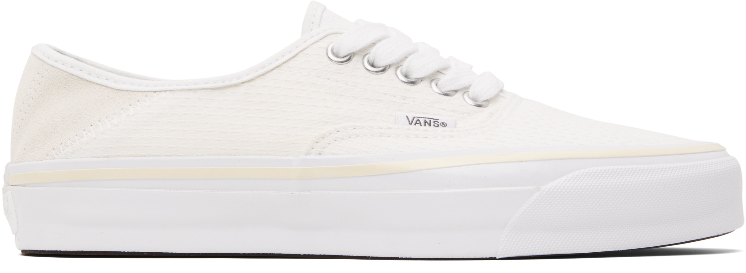 White LX Authentic 44 Kickdown Sneakers