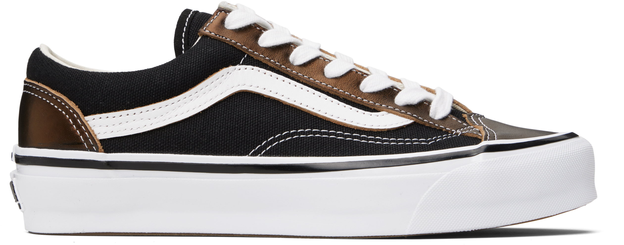 Black & Brown OTW Old Skool 36 Vibram Sneakers