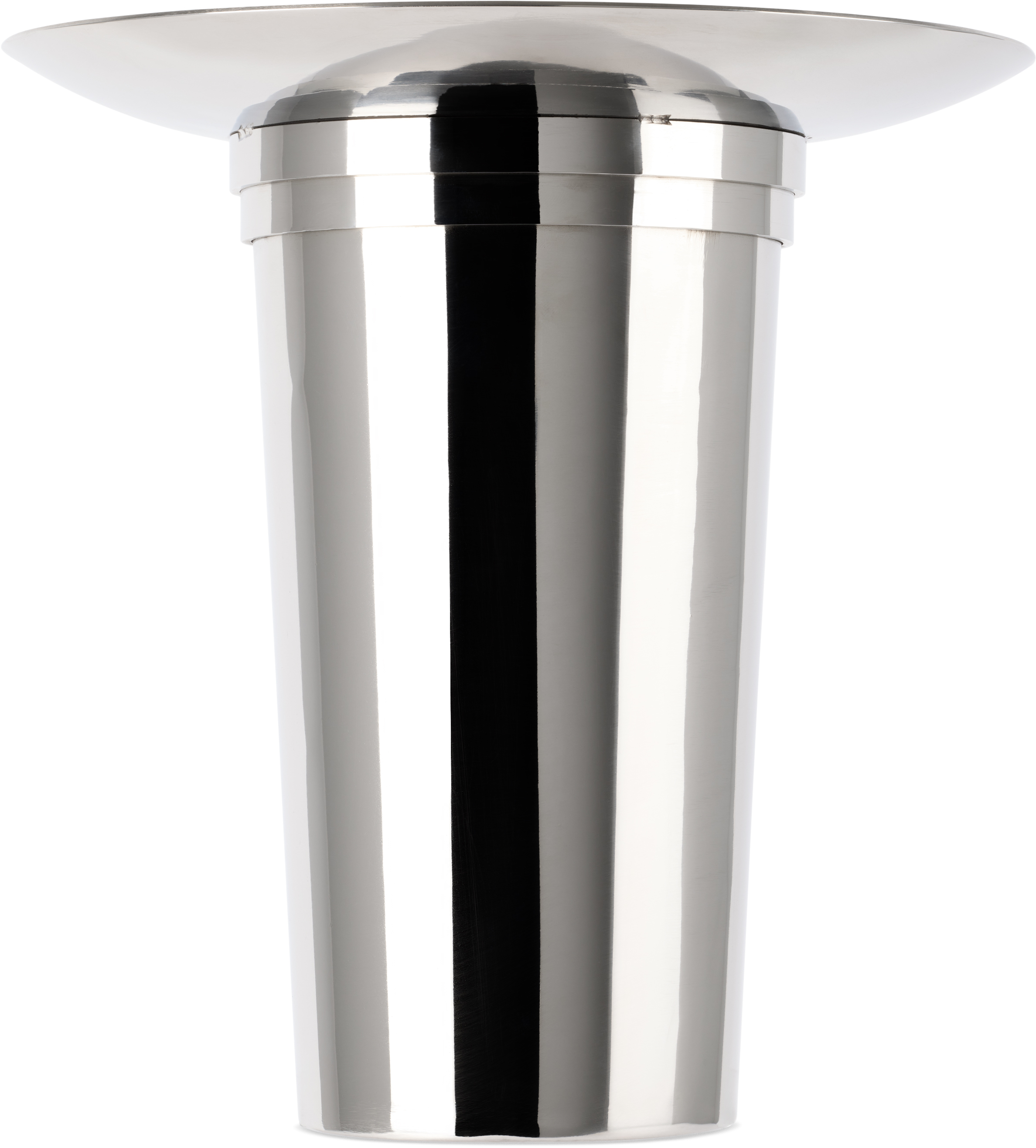 Louise Roe Silver Fountain 01 Vase