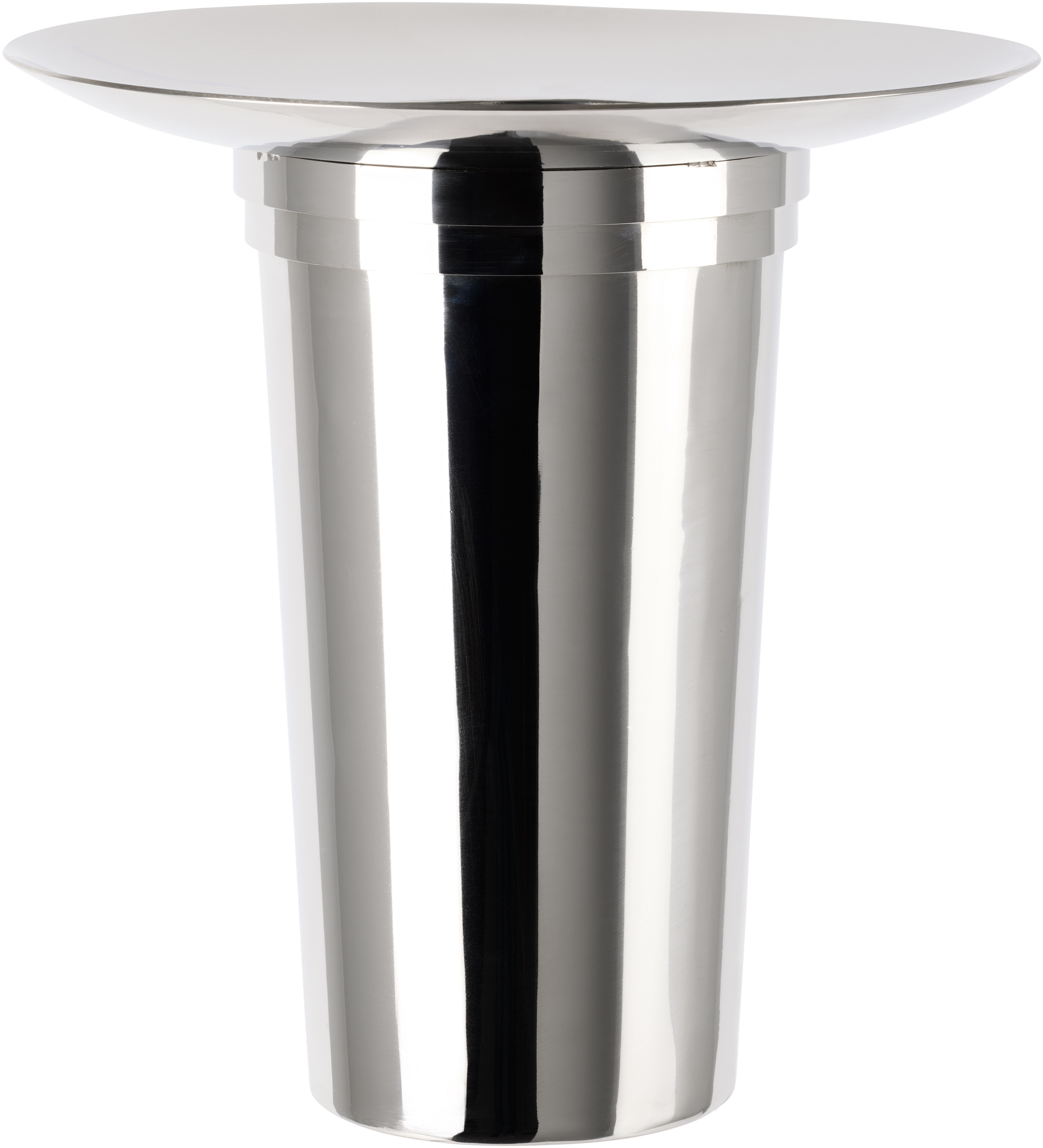 Louise Roe Silver Fountain 01 Vase