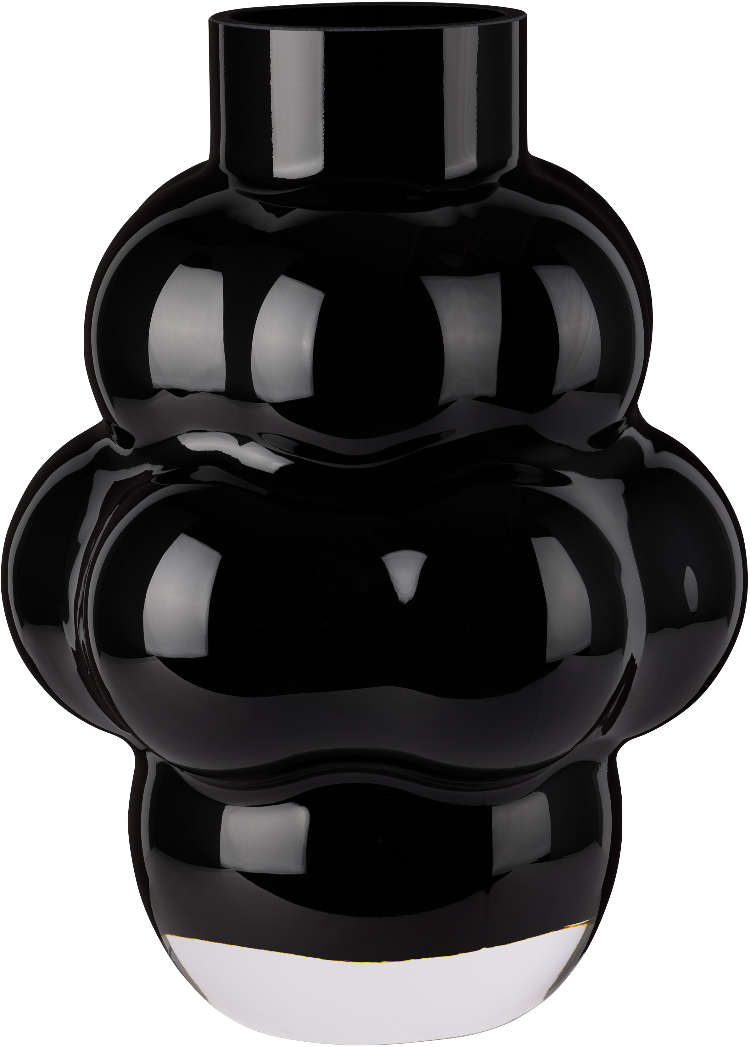 Louise Roe Black Balloon 04 Glass Vase