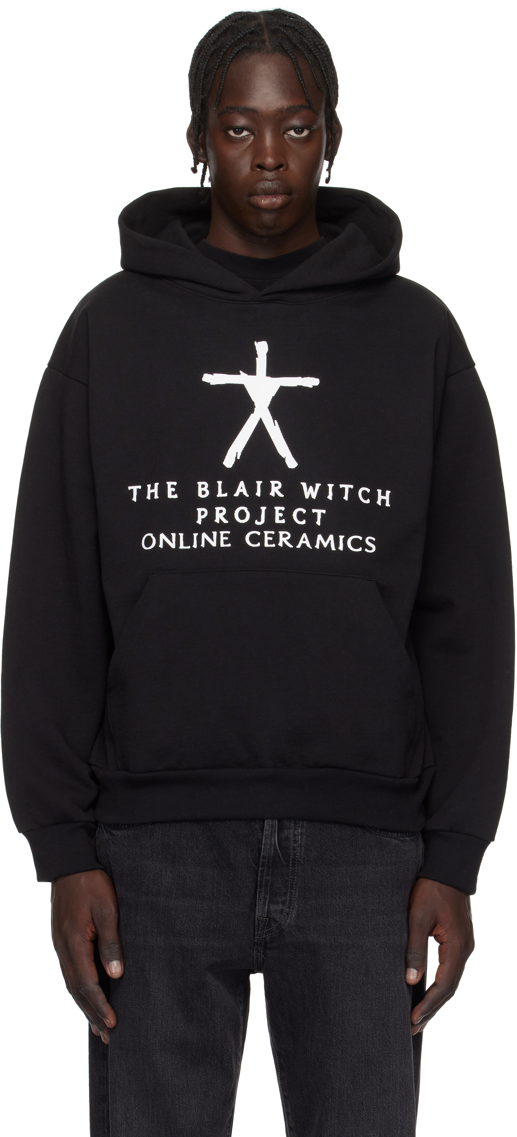 Black 
The Blair Witch
 Logo Hoodie