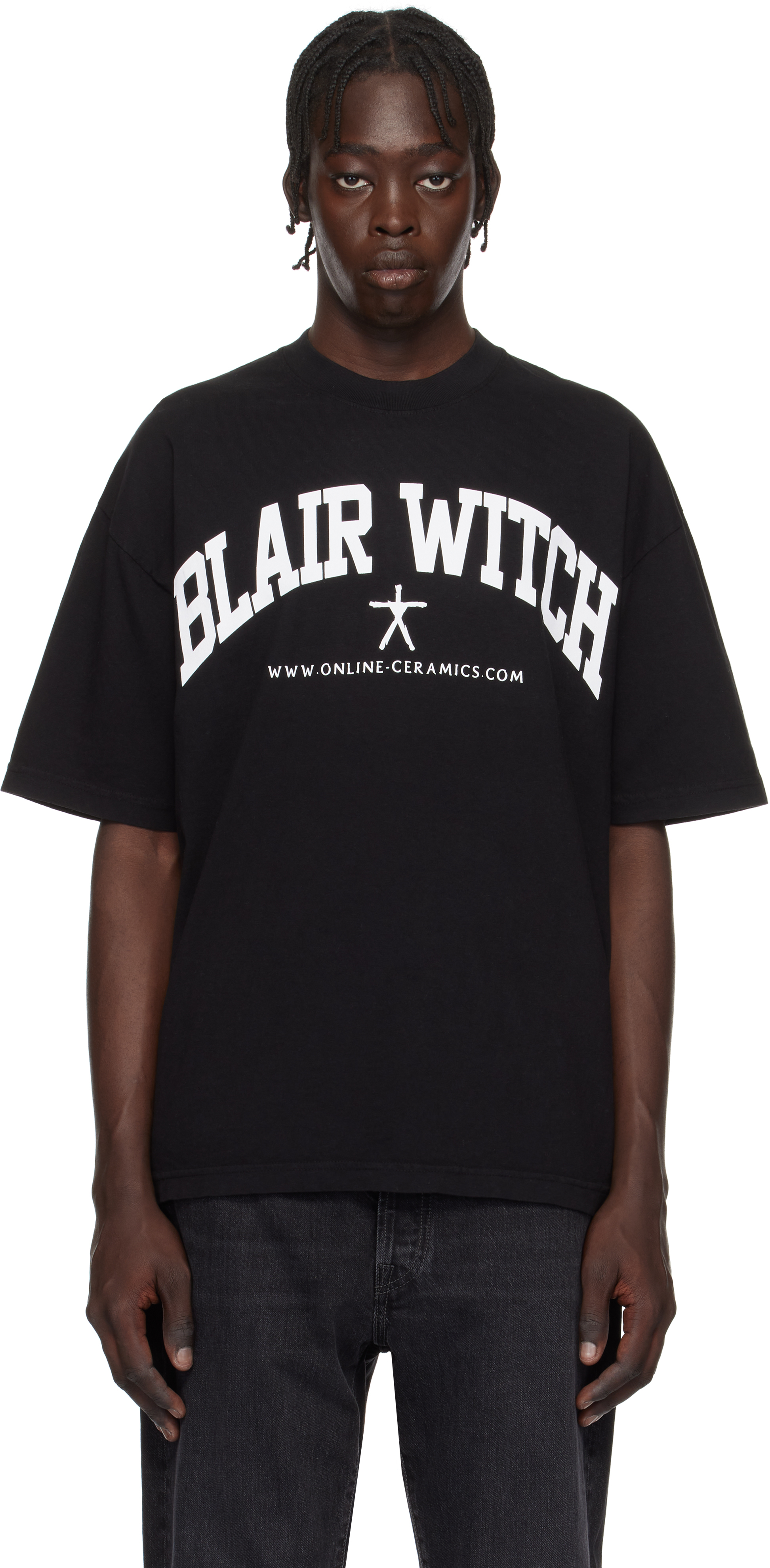 Black The Blair Witch 
Nobody Is Here to Help You
 T-shirt