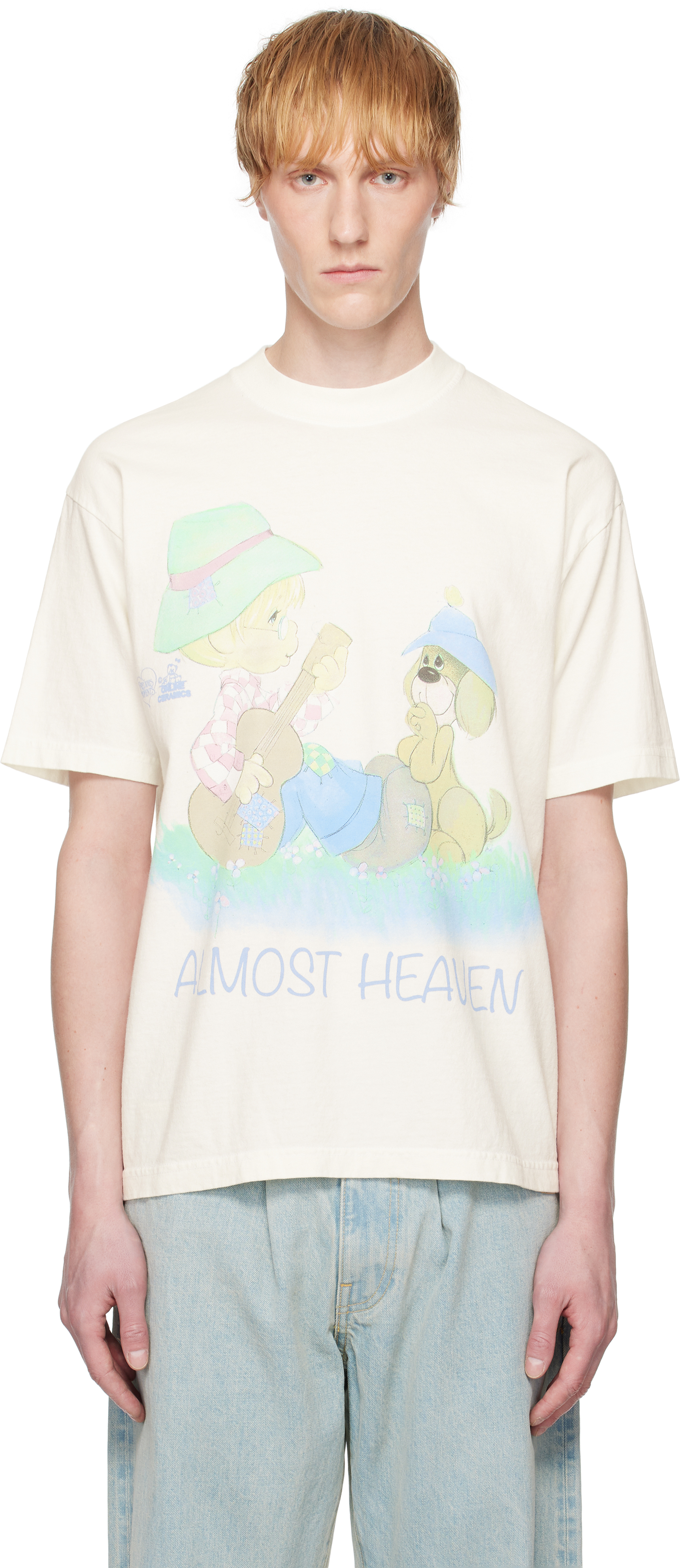 Online Ceramics White Precious Moments 'almost Heaven' T-shirt