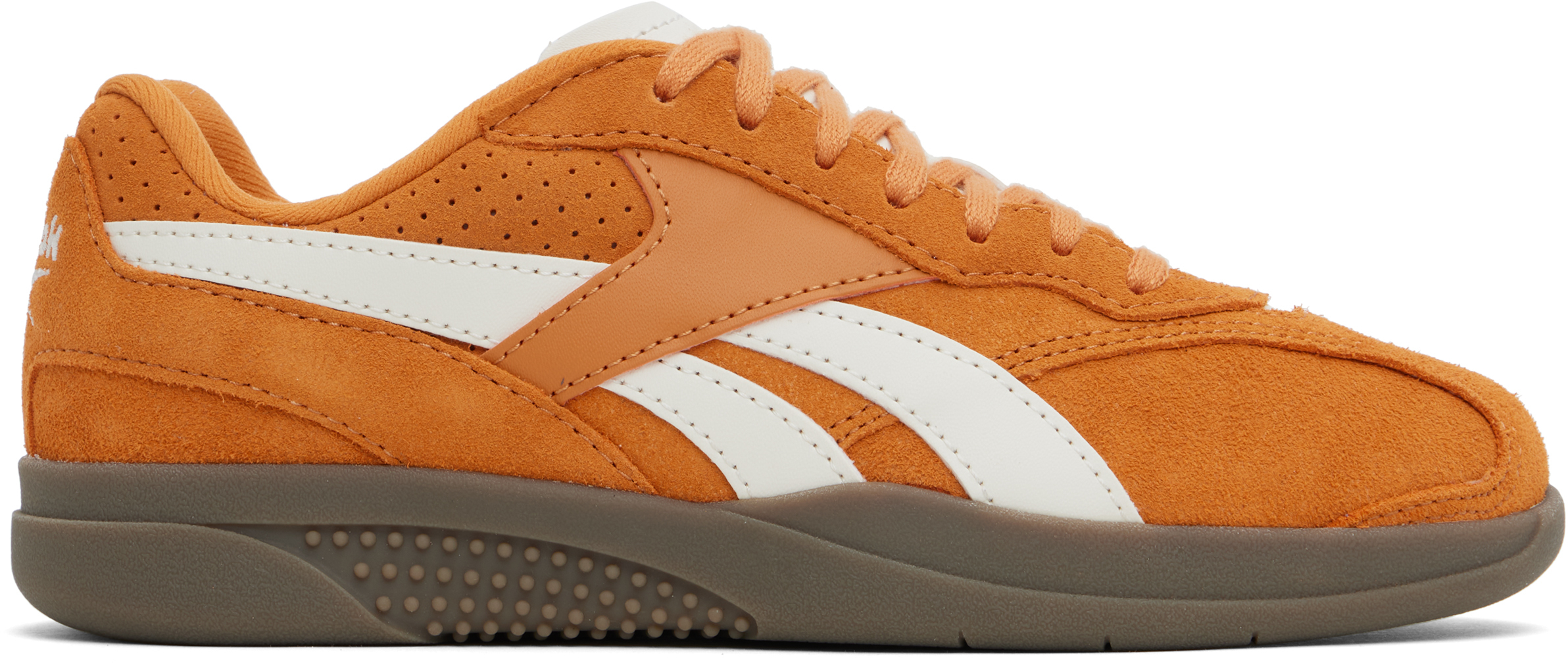 Orange & White Hammer Street Sneakers