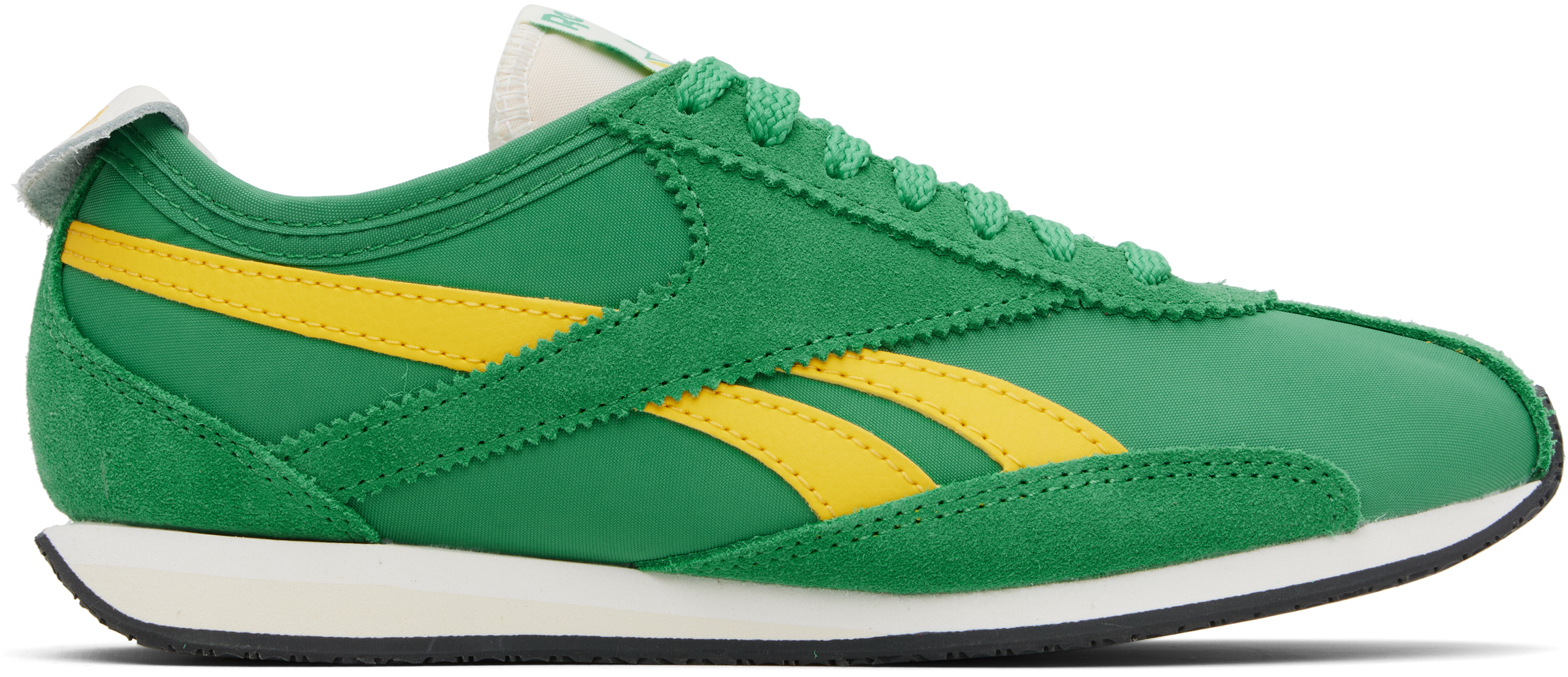 【関税込み】Reebok Classics グリーン R400 スニーカー Green R400 Sneakers by Reebok Classics on Sale