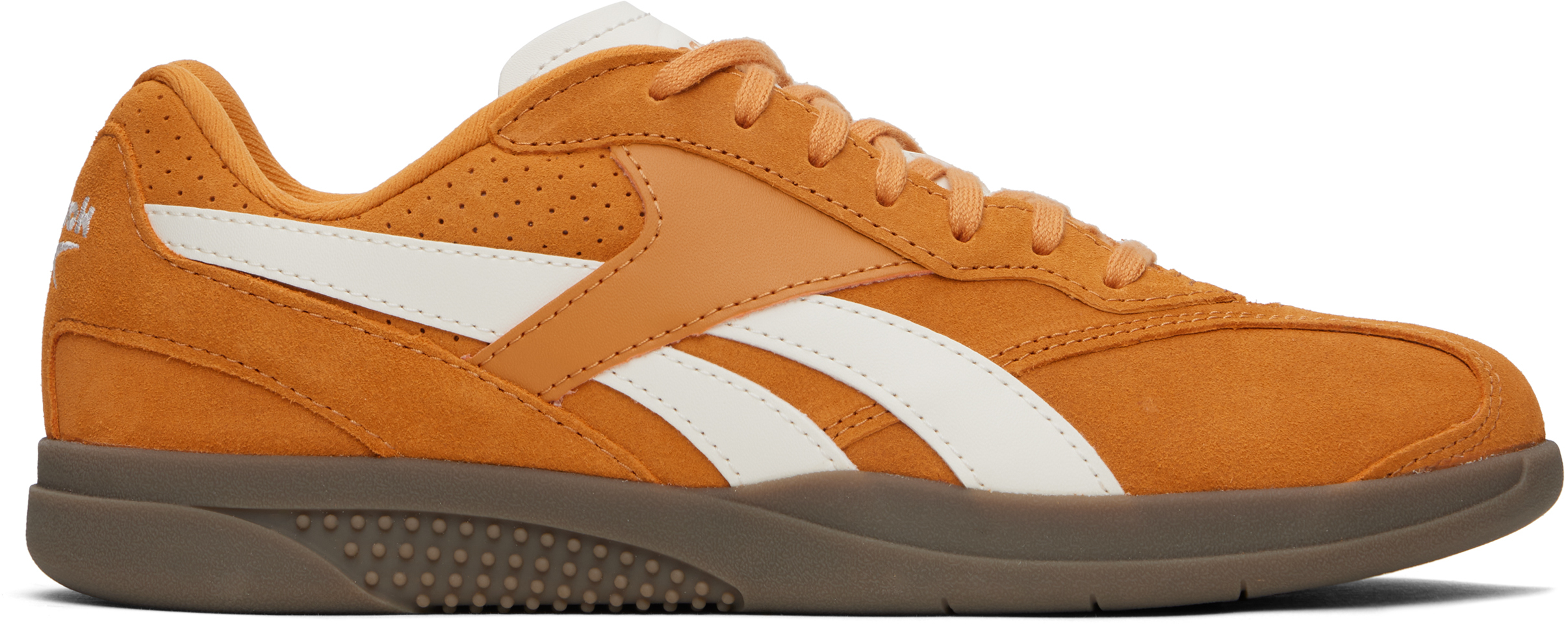 Orange & White Hammer Street Sneakers