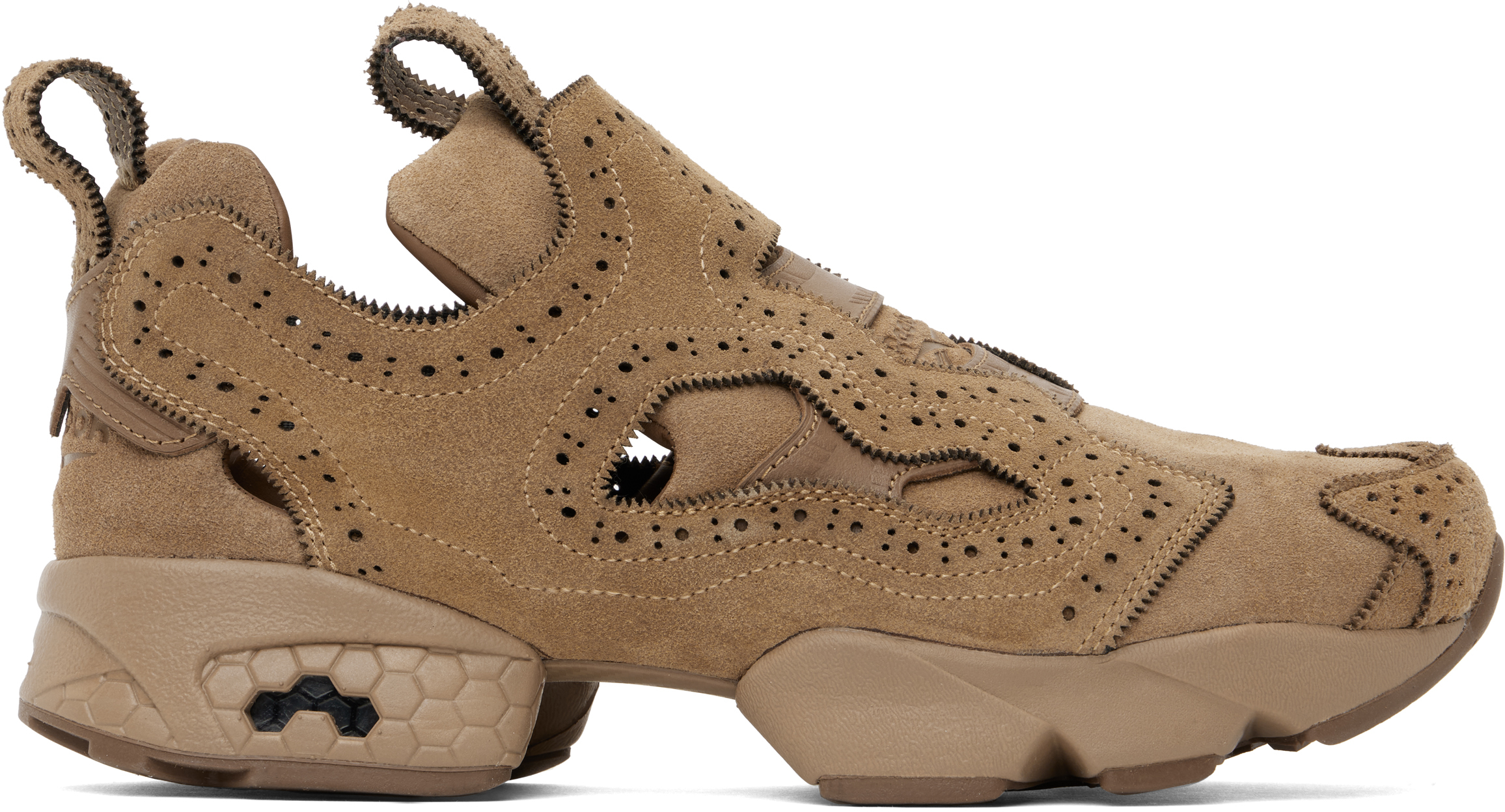Engineered Garments: ブラウン Reebokエディション InstaPump