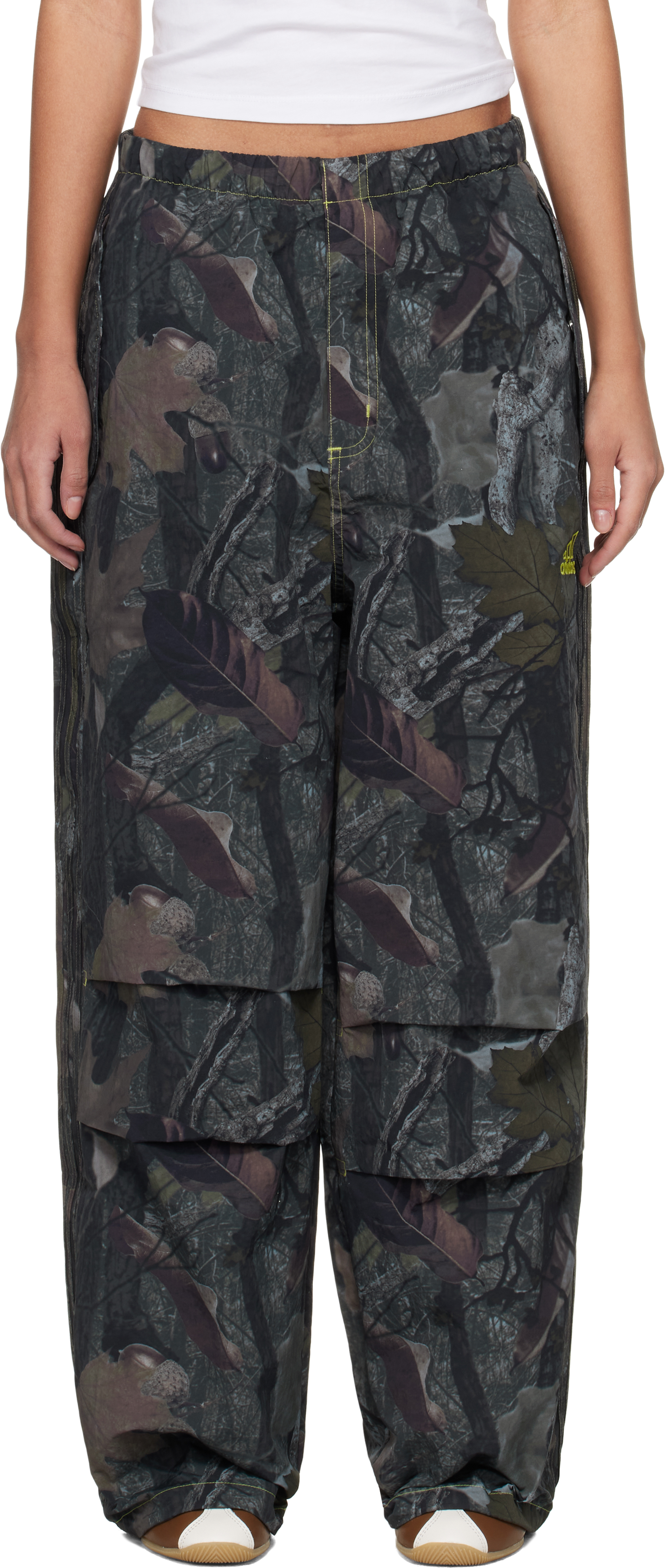 Green Q1 Camo Lounge Pants