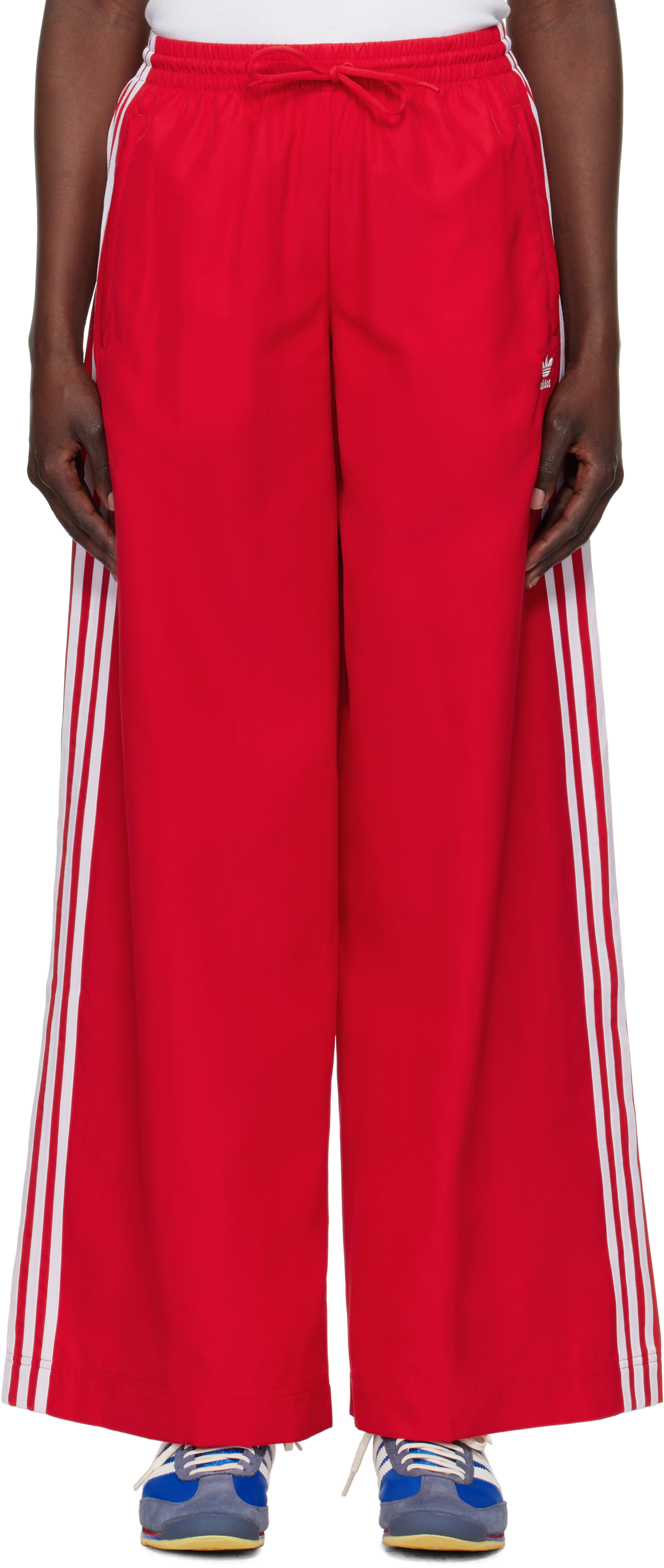 adidas Originals: レッド Adilenium Season 3 オーバーサイズ