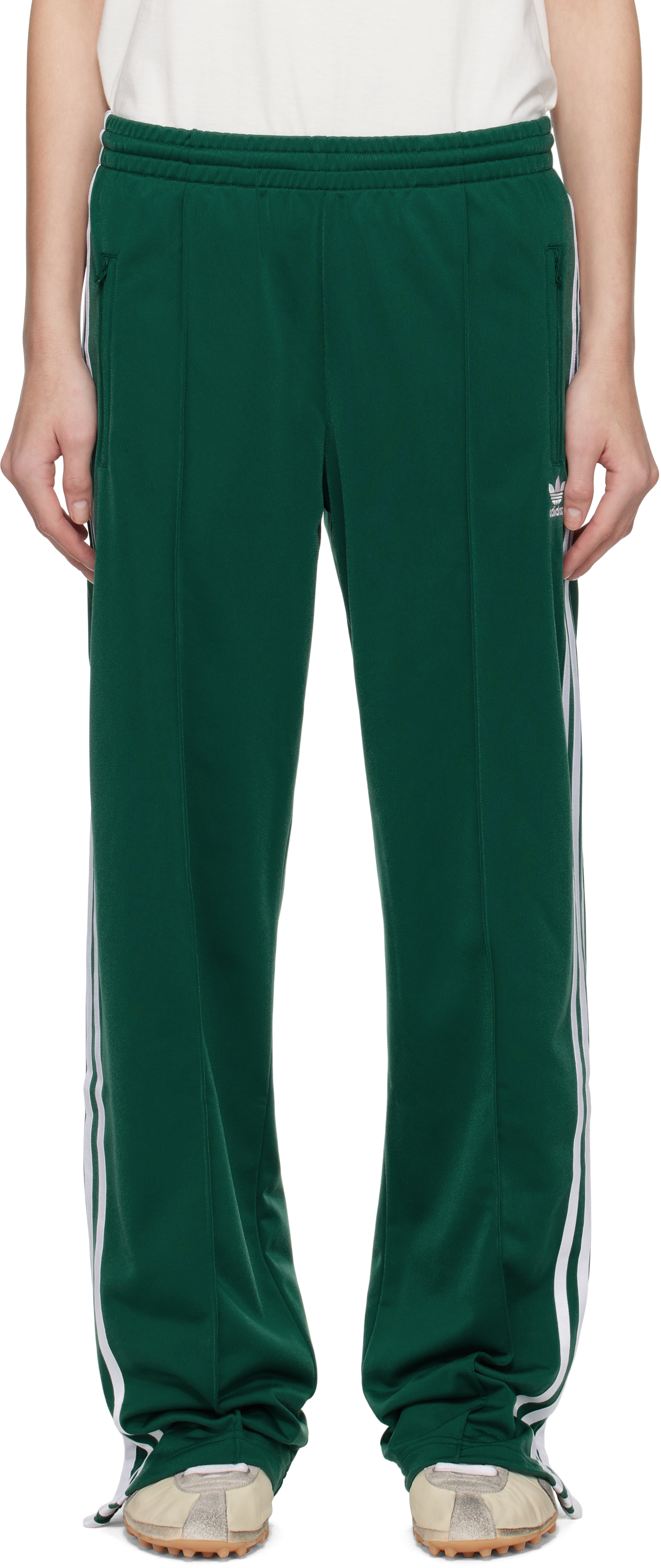Adidas Originals Green Adicolor Classics Firebird Track Trousers