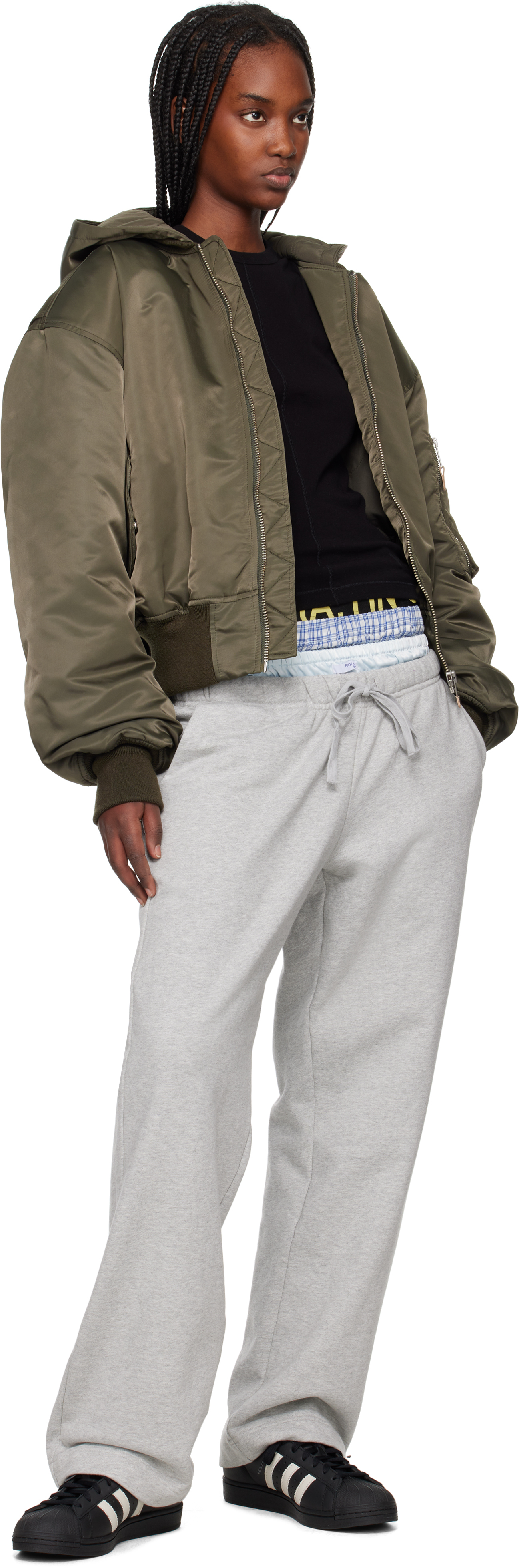 Adidas Originals Black Jjjjound Edition Superstar Sneakers In Core Black/off White