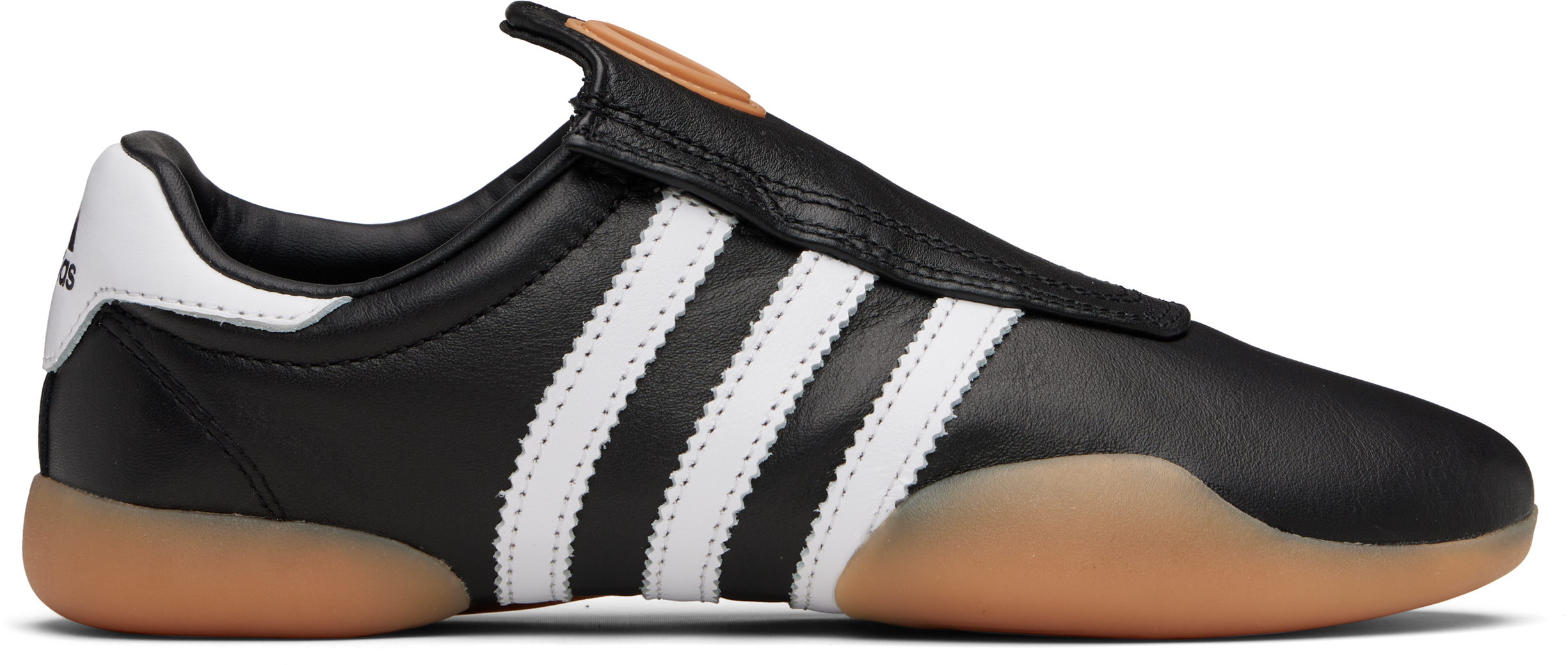 Black & White 'Adidas' Taekwondo Mei Sneakers
