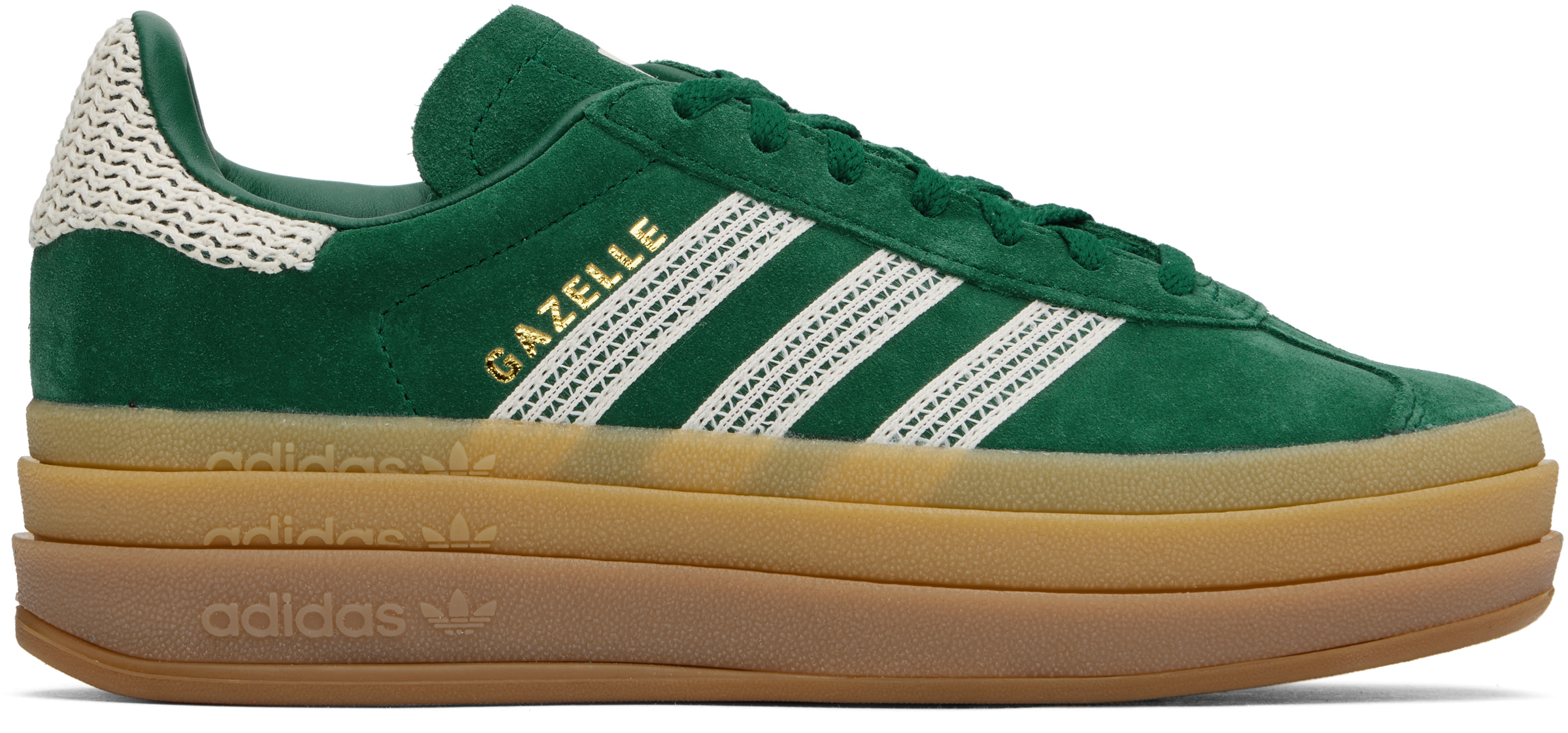 adidas Gazelle Bold ダークグリーン スニーカー adidas originals GAZELLE ダークグリーン - メルカリ