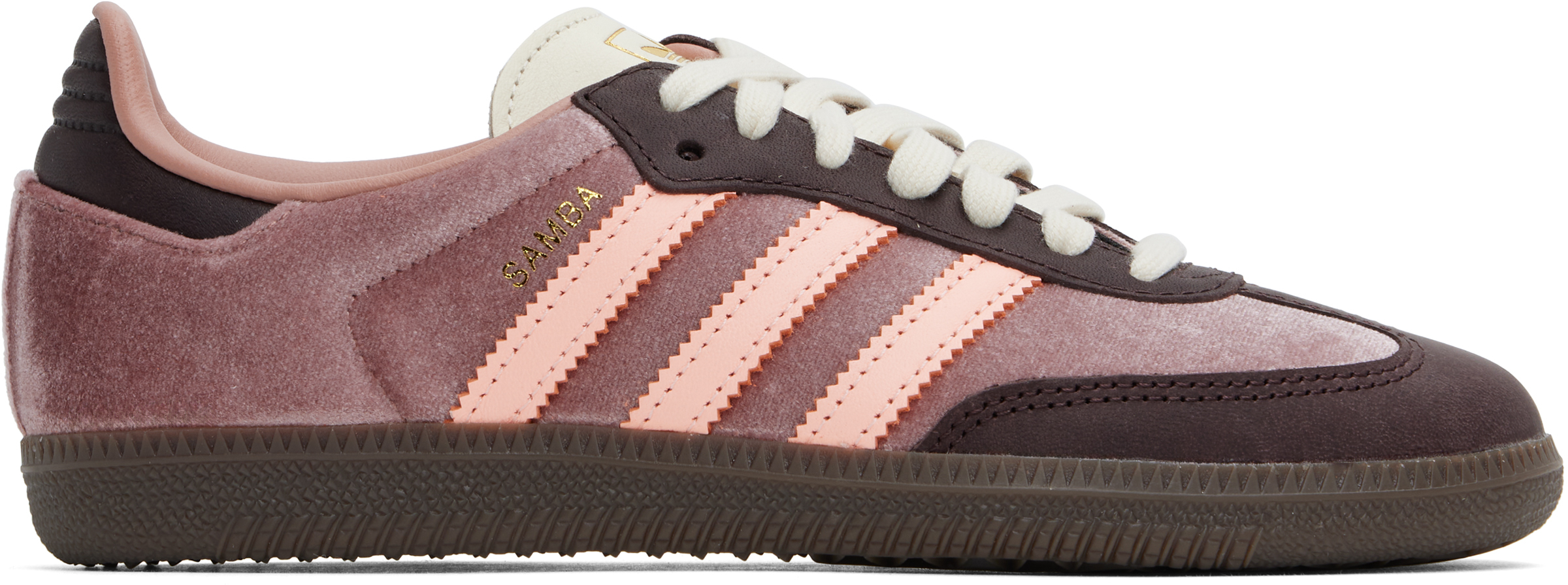 Pink & Brown Samba OG Sneakers