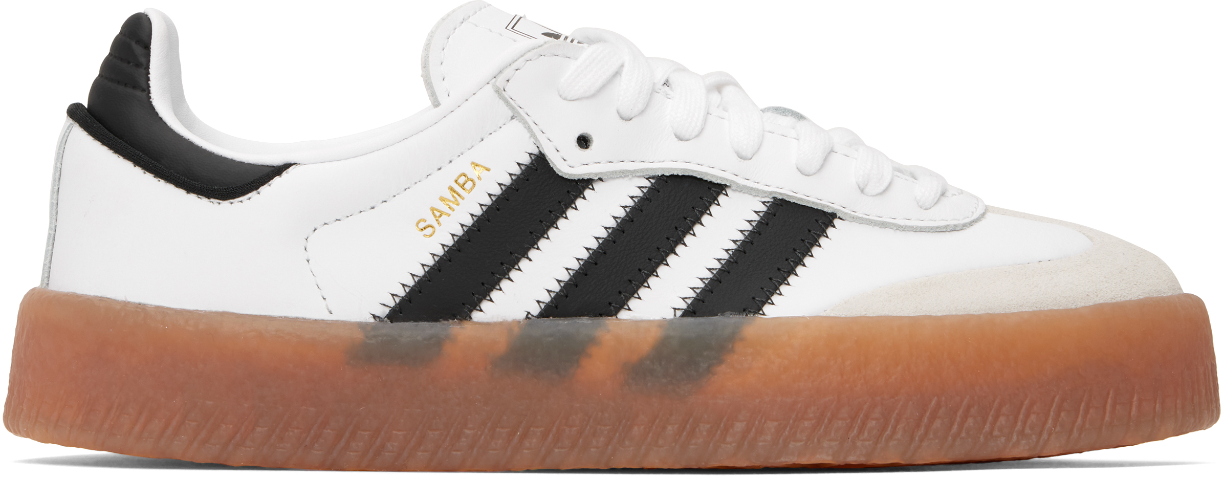 adidas Sambae ホワイト/ブラック adidas Sambae Shoes - White | Free Shipping with adiClub