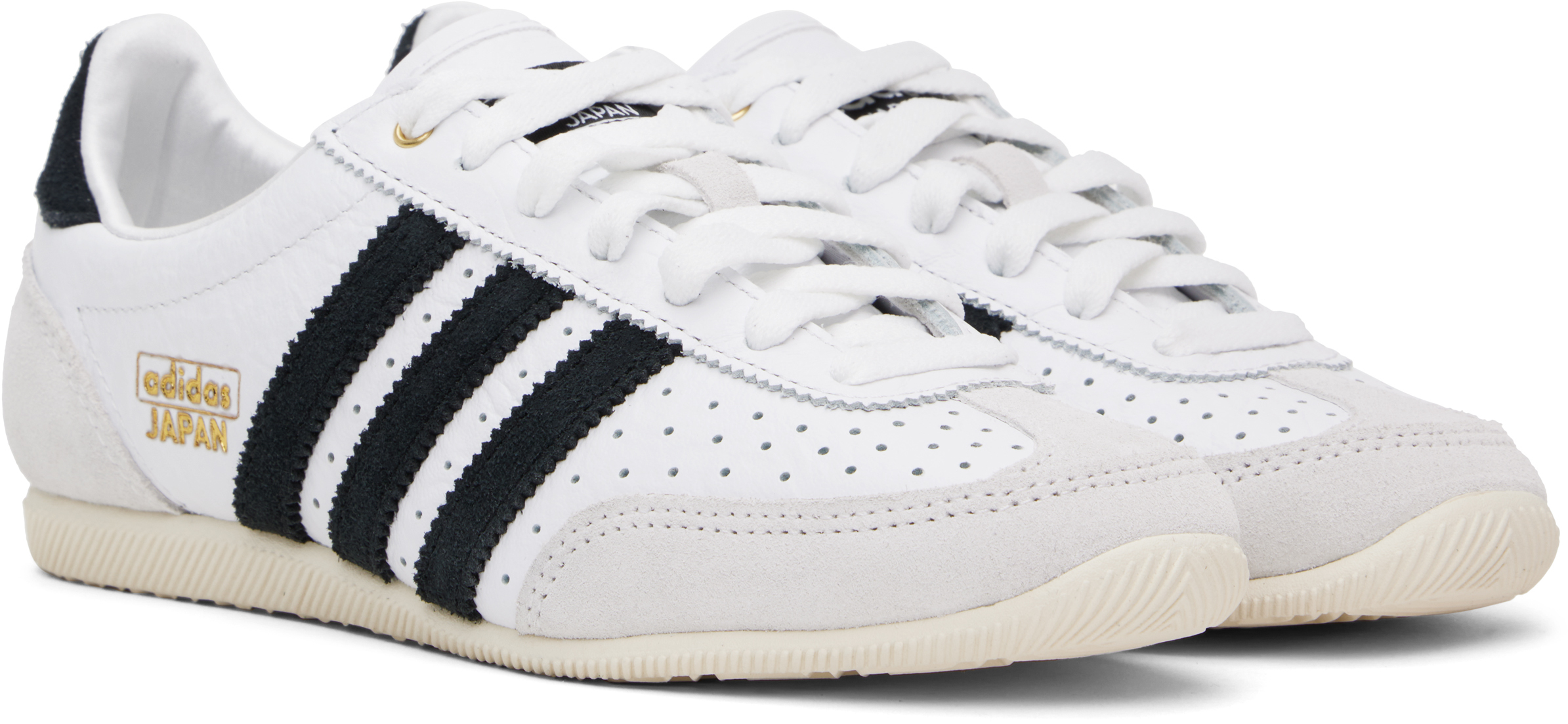 Adidas Originals White Japan Sneakers In Ftwr White / Core Bl