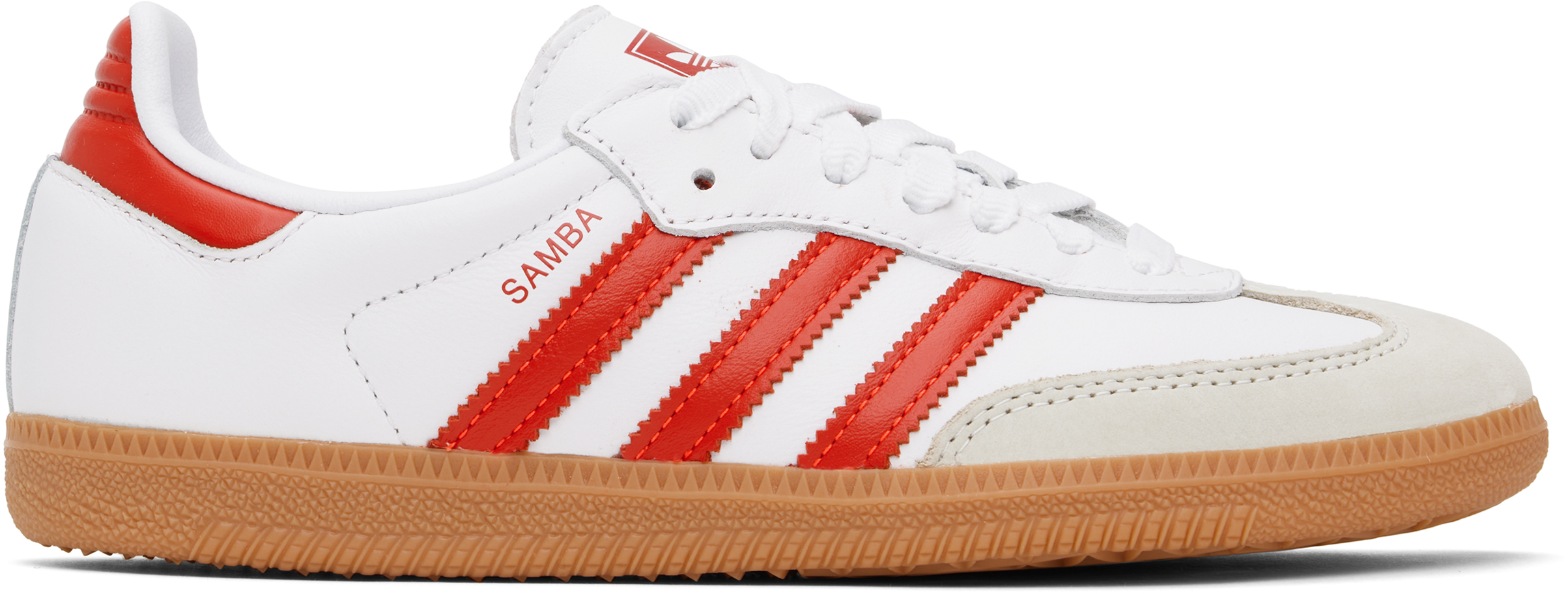 Adidas Originals Women Samba OG White Red IF6513 7