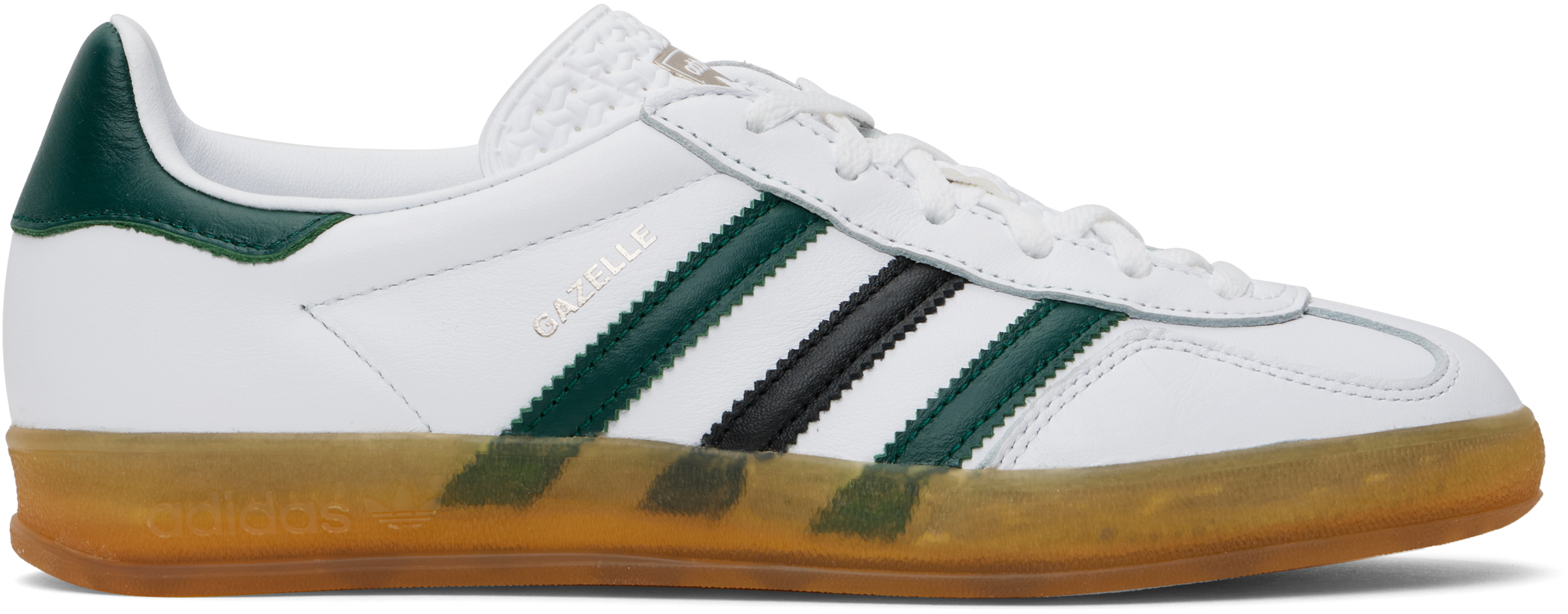 White Gazelle Indoor Sneakers