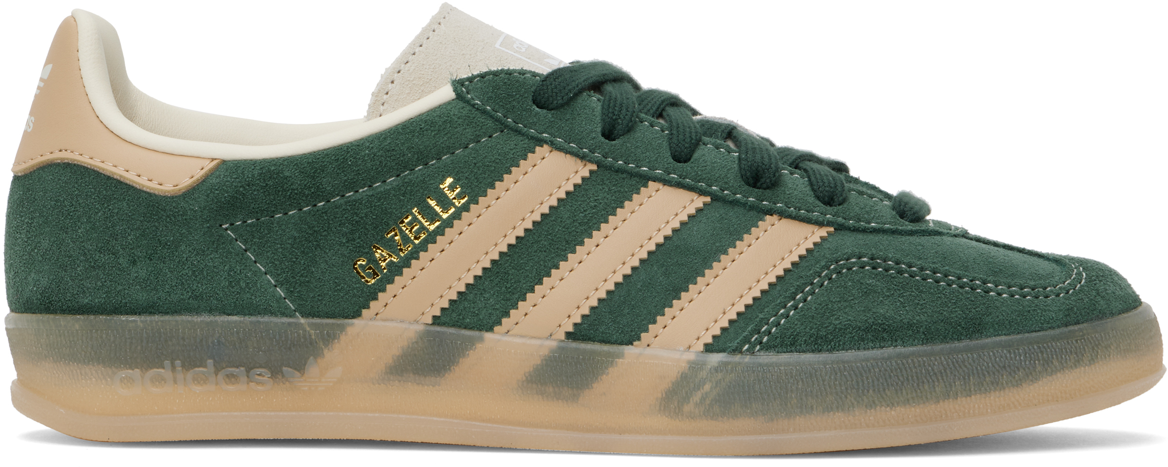 adidas Originals Green Gazelle Indoor Sneakers