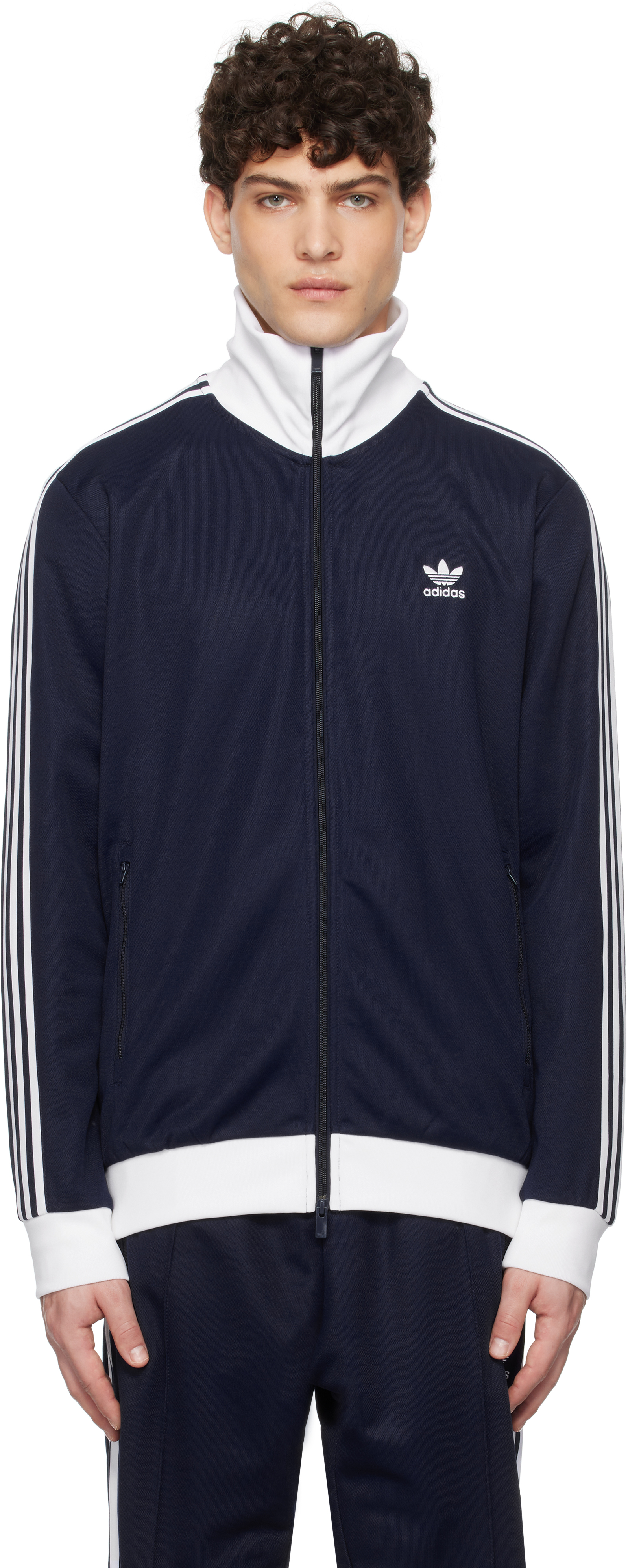 Navy Adicolor Classics Beckenbauer Track Jacket