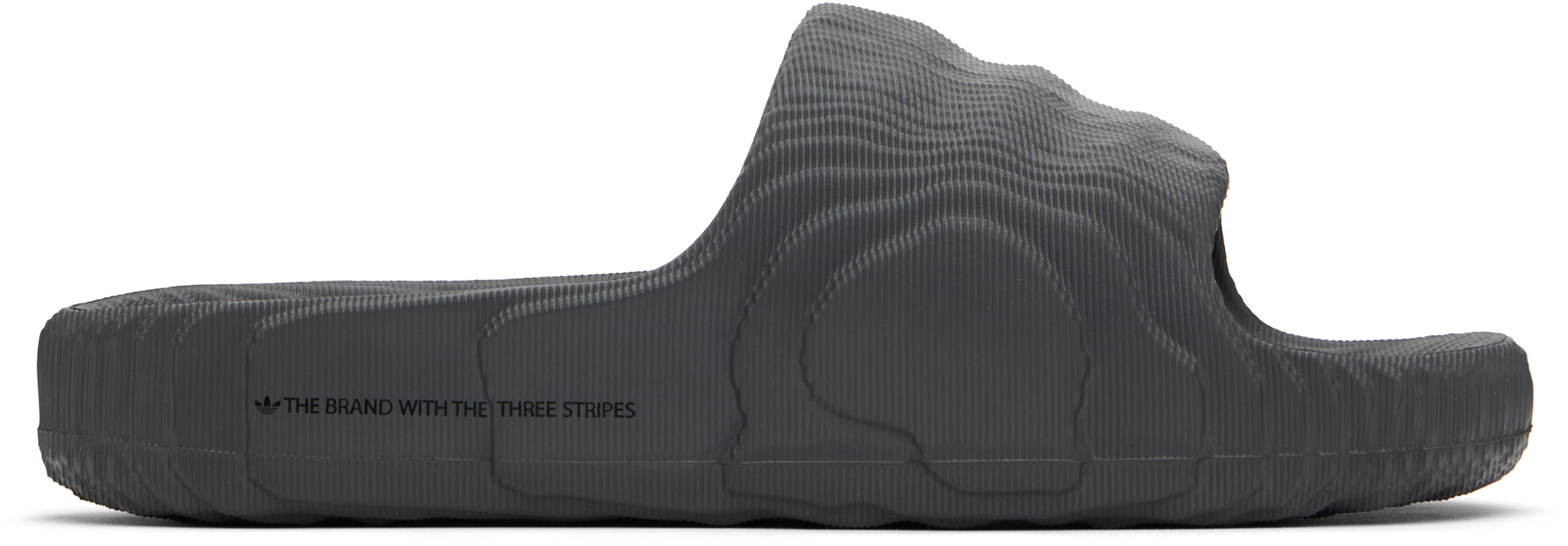 【adidas Originals】グレー Adilette 22 プールスライド adidas Originals: グレー Adilette 22 プールスライド | SSENSE