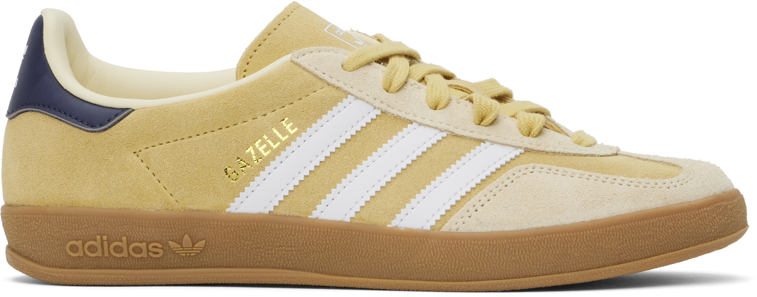 Adidas Originals Gazelle Indoor Oatmeal Colour Snaeker In Multi