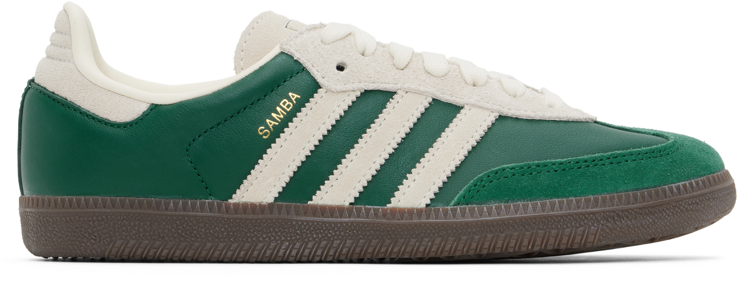 adidas Originalsのグリーン Samba OG スニーカーがセール中