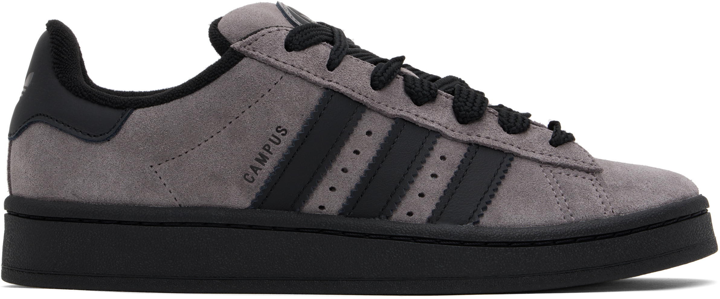 adidas Originals: Gray & Black Campus 00s Sneakers | SSENSE