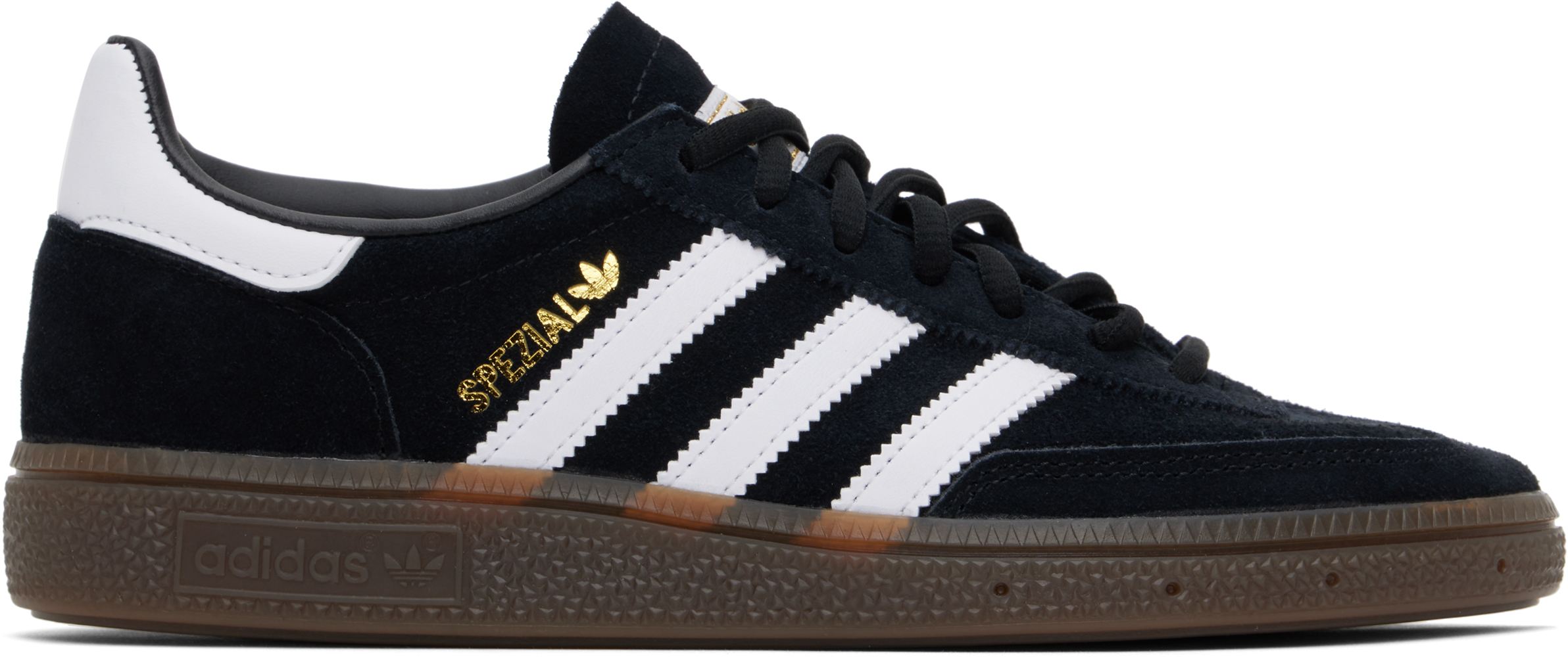 adidas Originals: Black Handball Spezial Sneakers | SSENSE