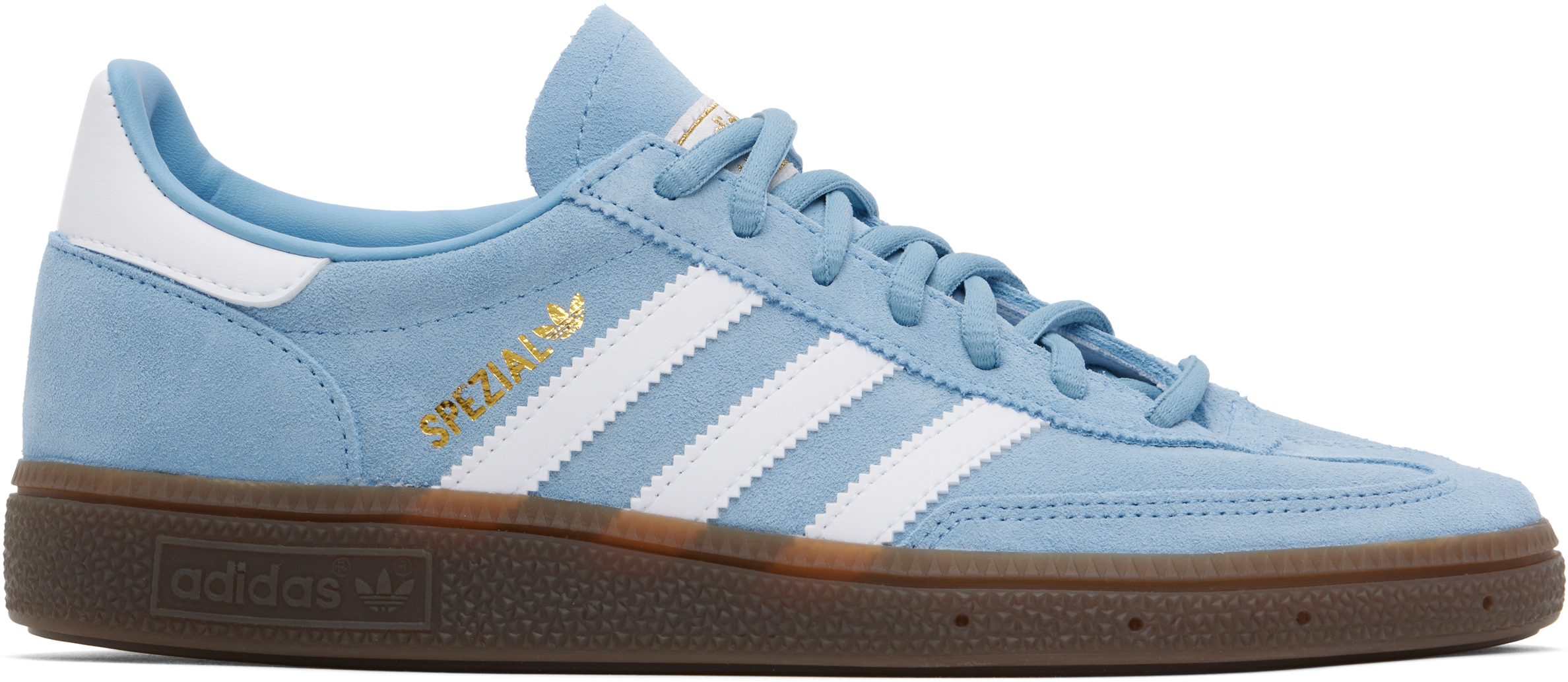 Blue Handball Spezial Sneakers by adidas Originals on Sale