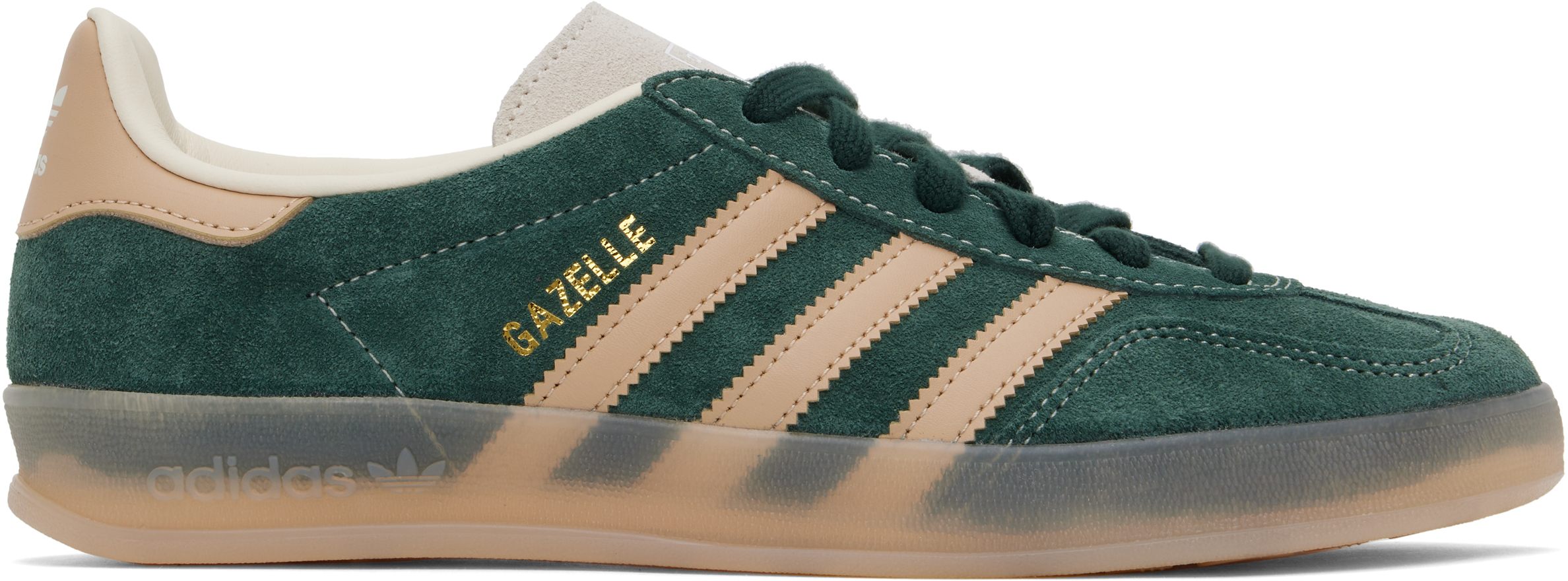 Green Gazelle Indoor Sneakers