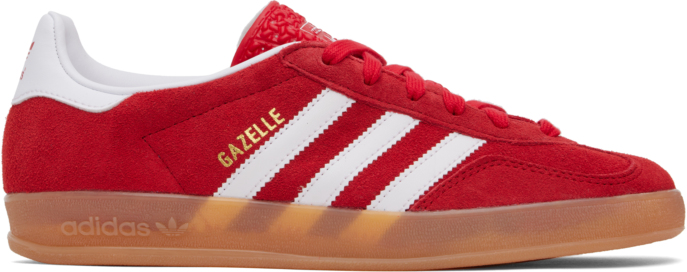 ◆adidas◆ Gazelle Indoor Red JI2063 adidas Gazelle Indoor Shoes - Red | Free Shipping with