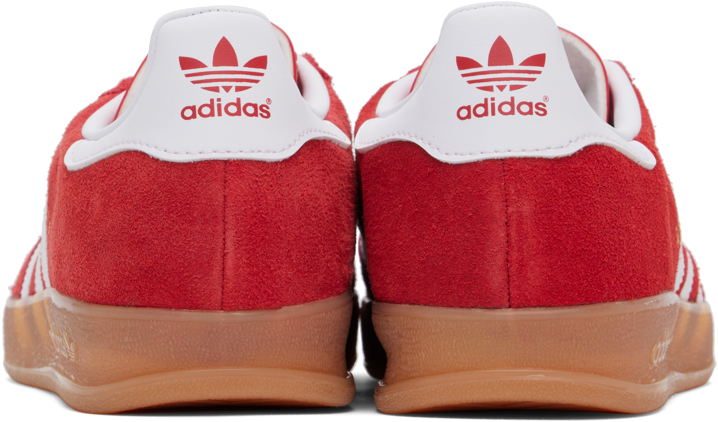 Adidas Originals Gazelle Indoor Sneakers In Better Scarlet / Ftw