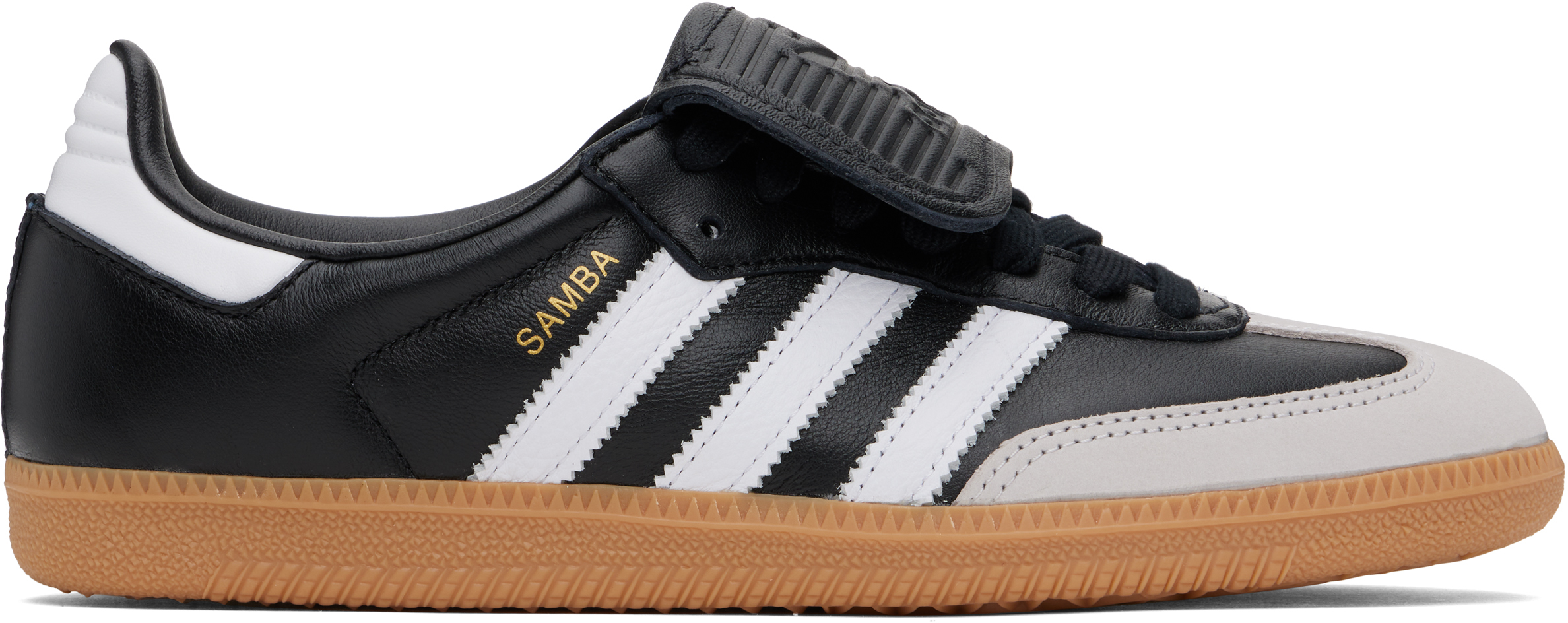 Black & Gray Samba LT Sneakers