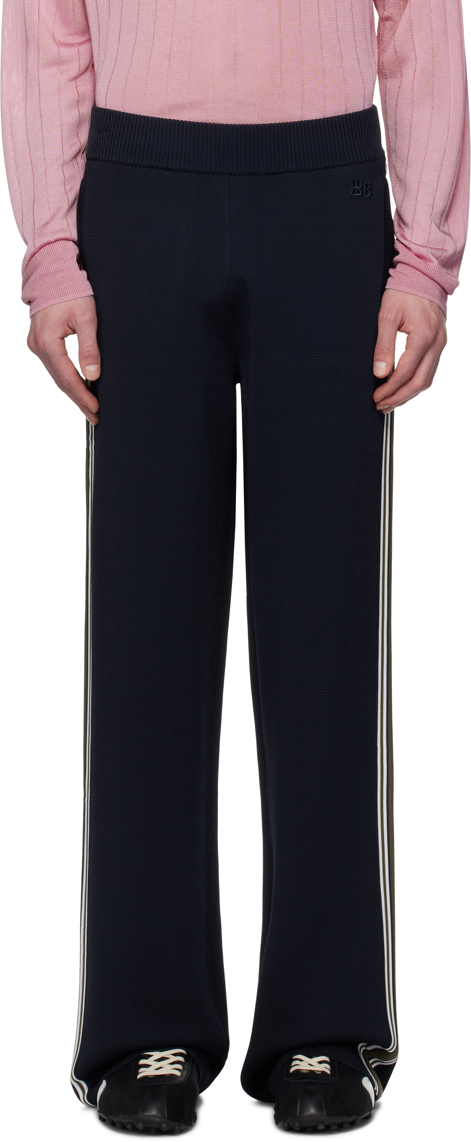 Navy Tide Track Pants