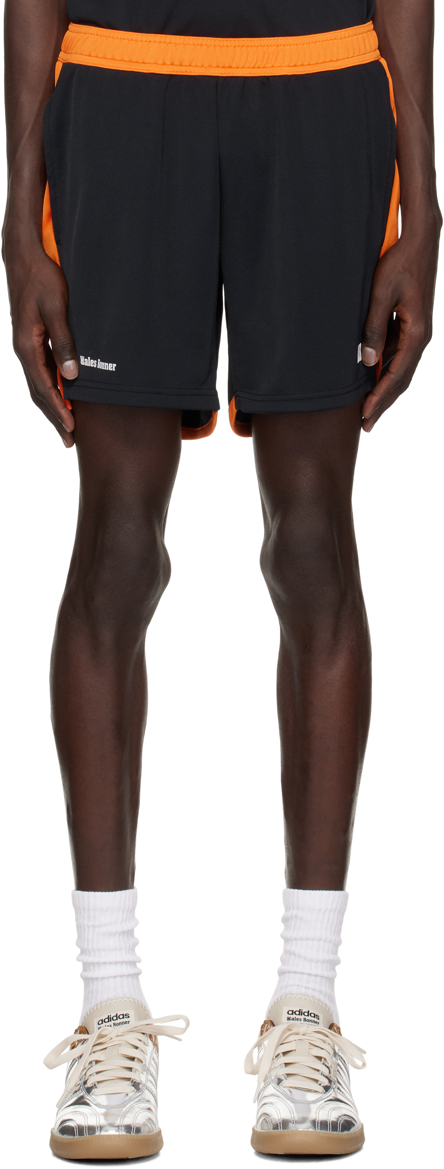 Black 
Orange Home Jersey Shorts