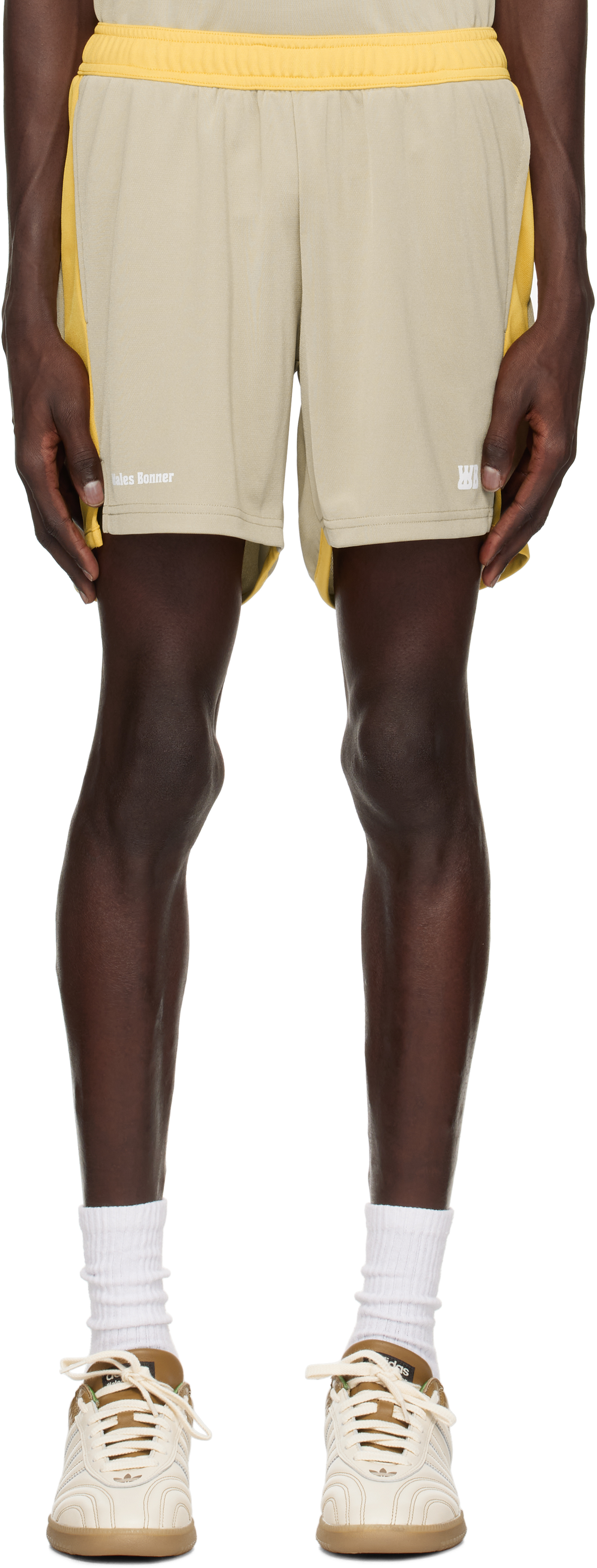 Beige 
Yellow Home Jersey Shorts