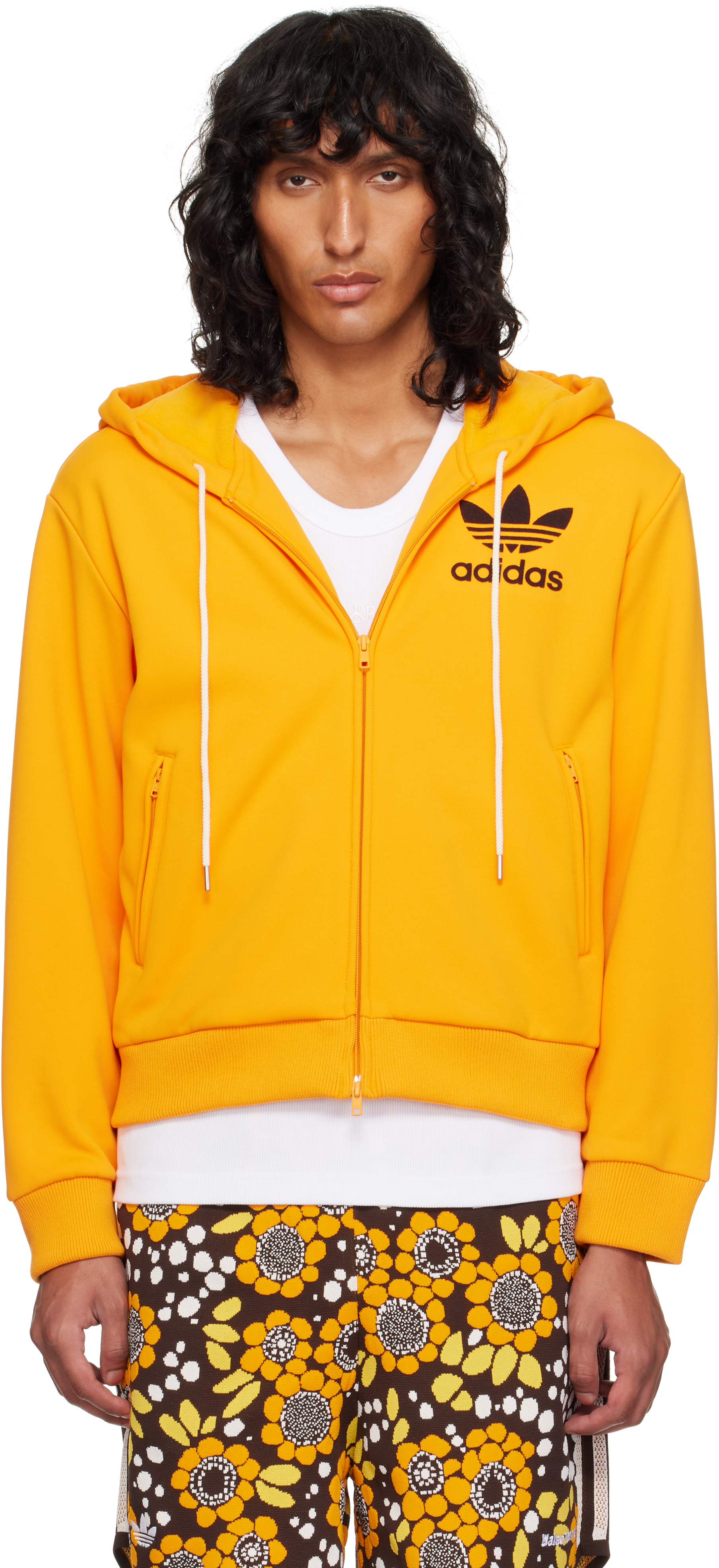 Orange adidas Originals Edition Track Hoodie