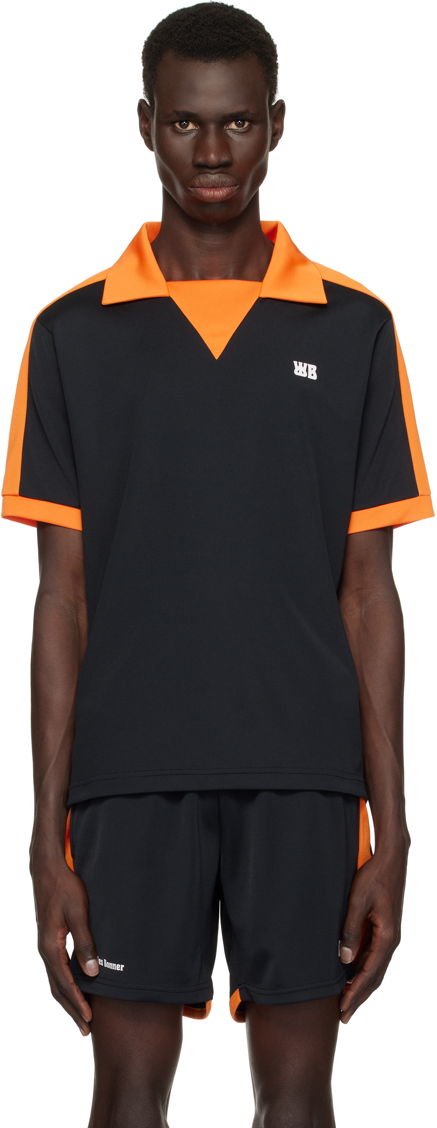 Black 
Orange Home Jersey Polo