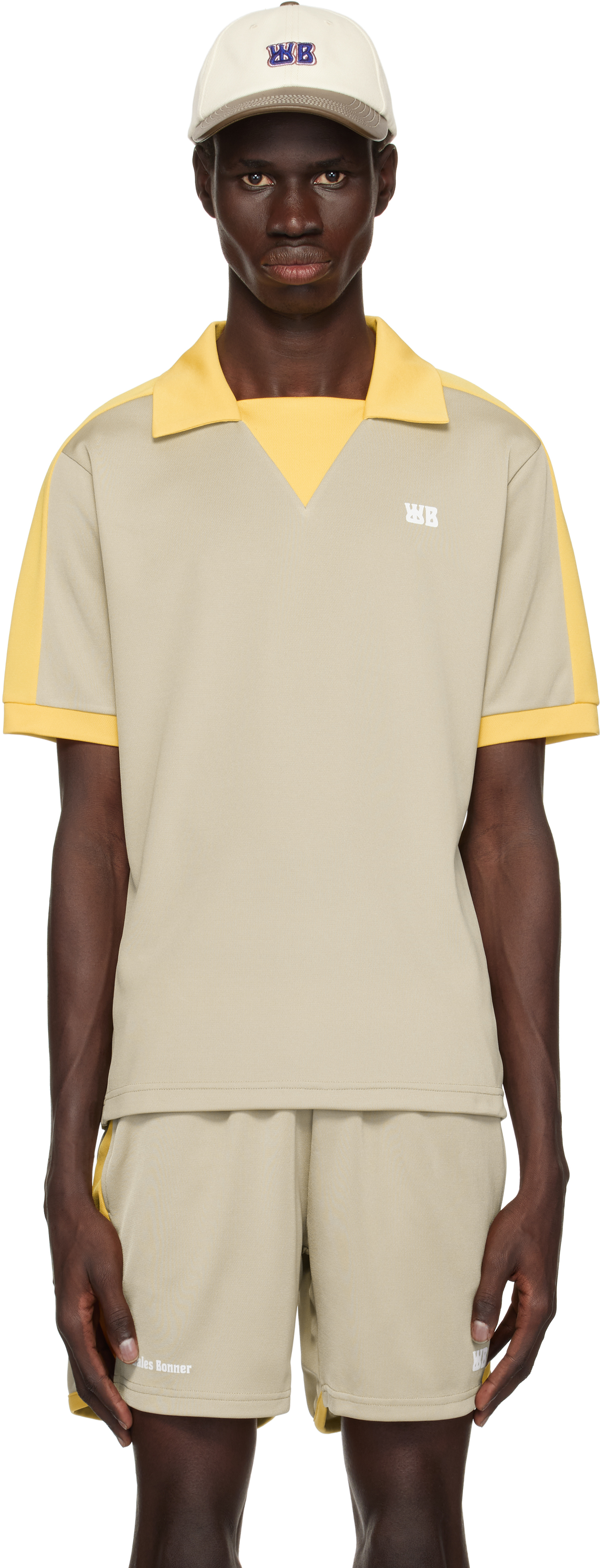 Beige 
Yellow Home Jersey Polo