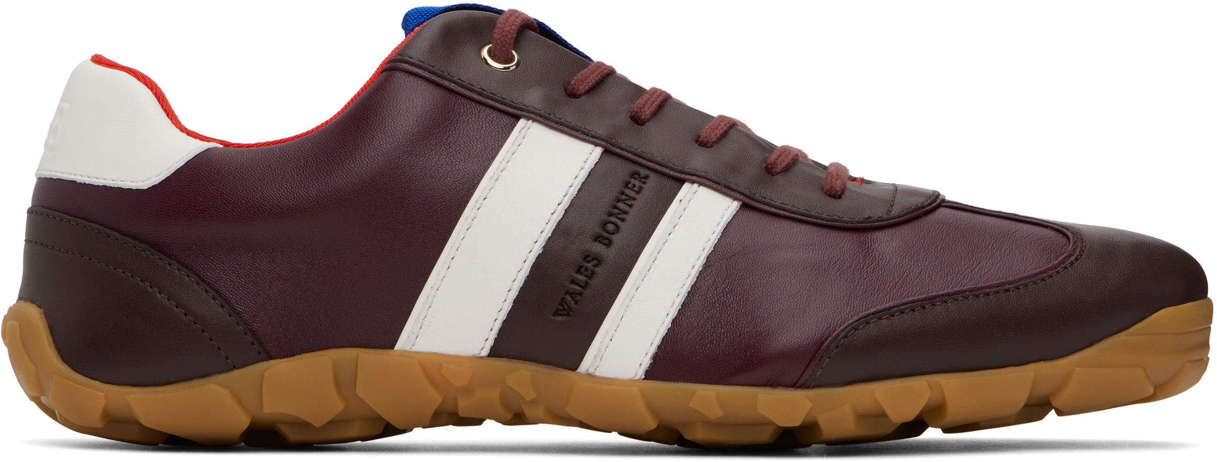 Burgundy Cadence Sneakers