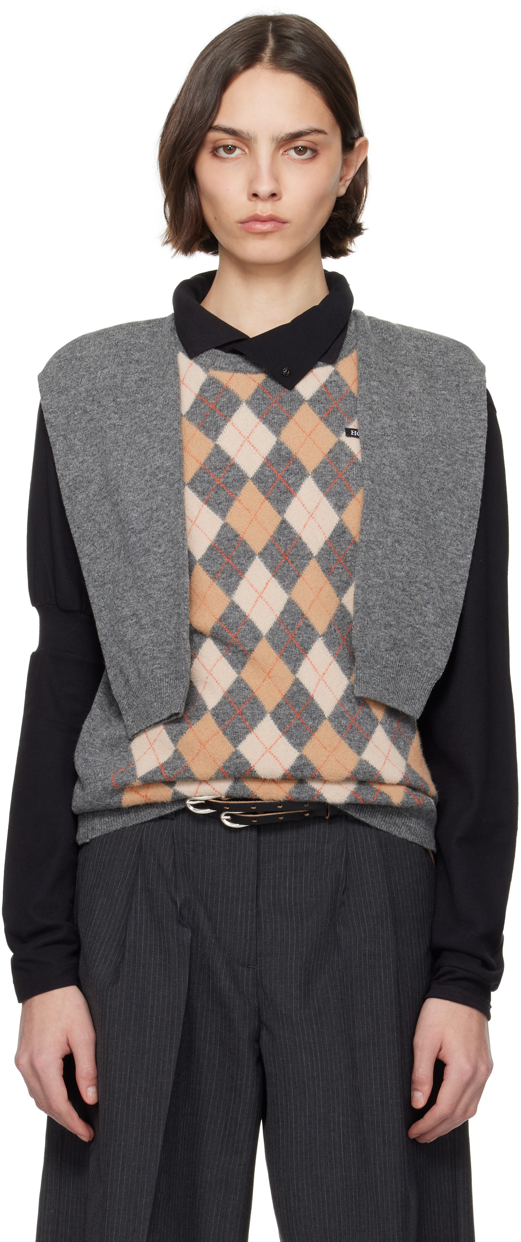 Knitted Sleeve Vest