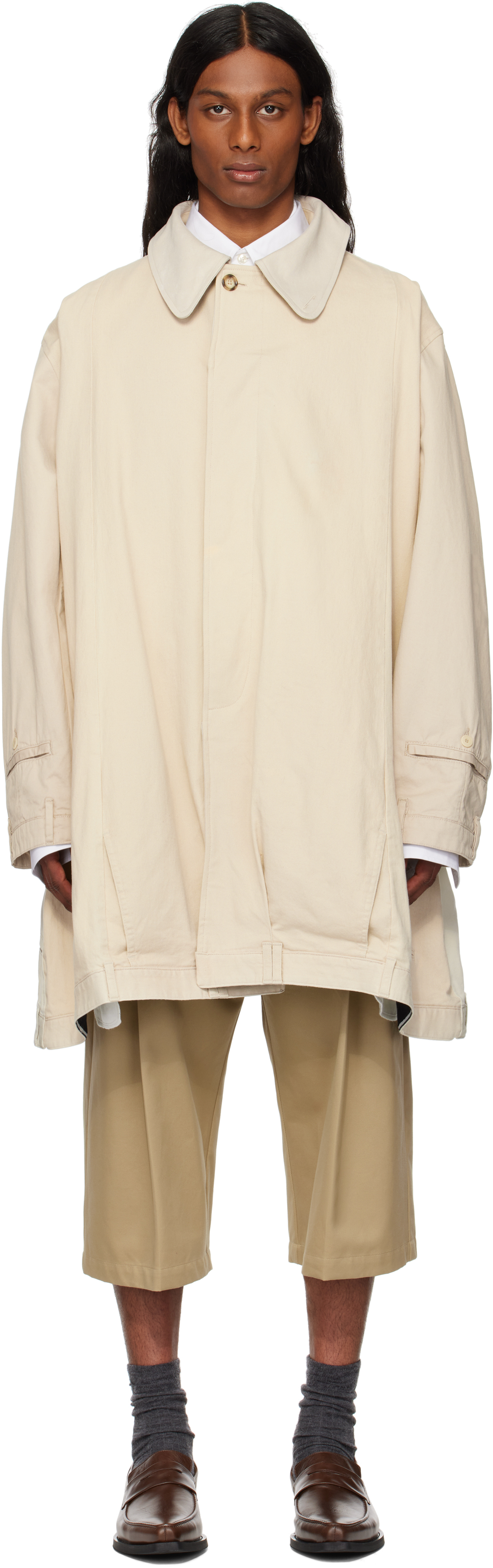 Upside Down Trench Coat