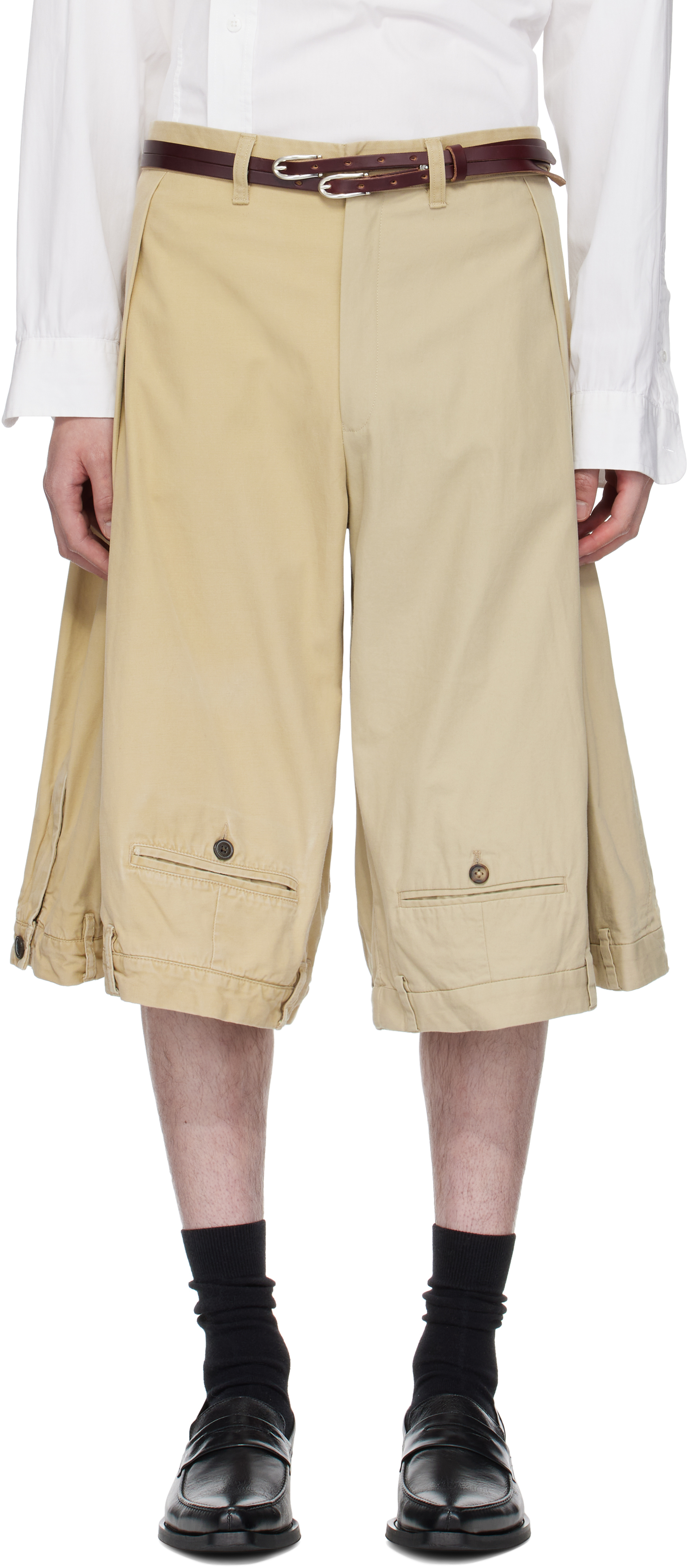 SSENSE Exclusive Upside Down Wide Shorts