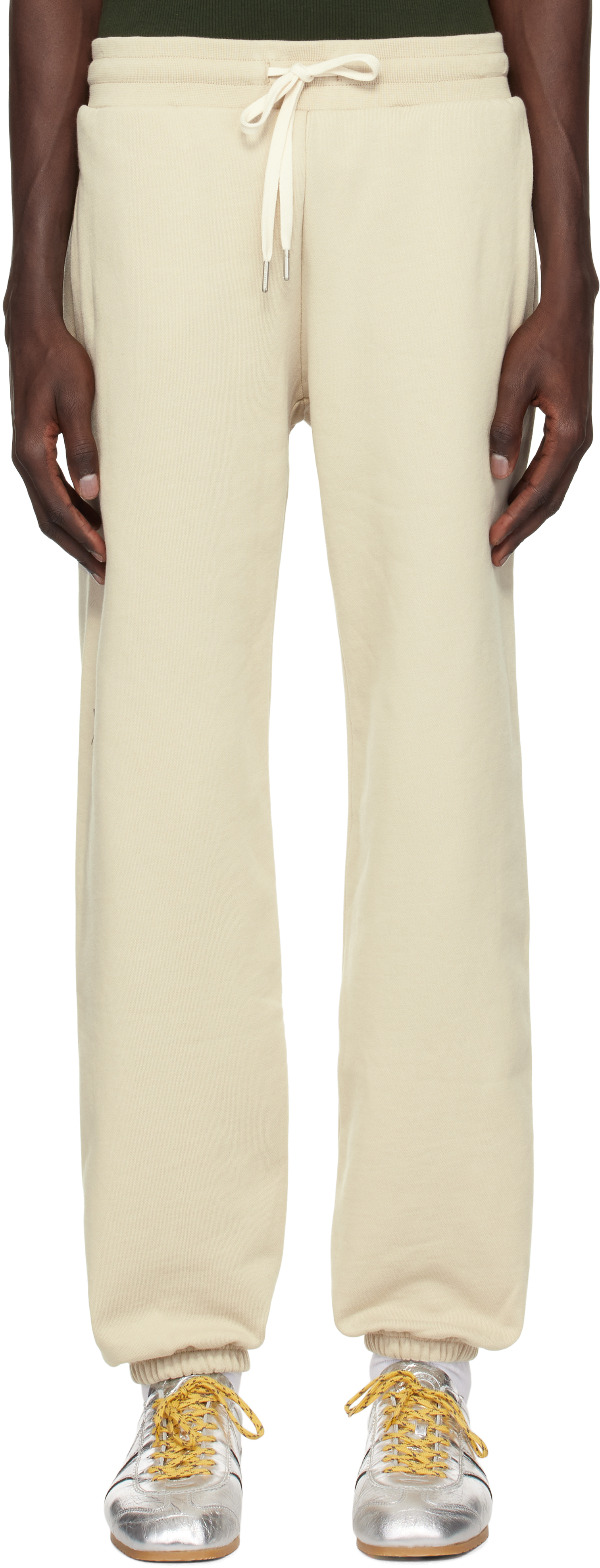 Beige Beach Sweatpants