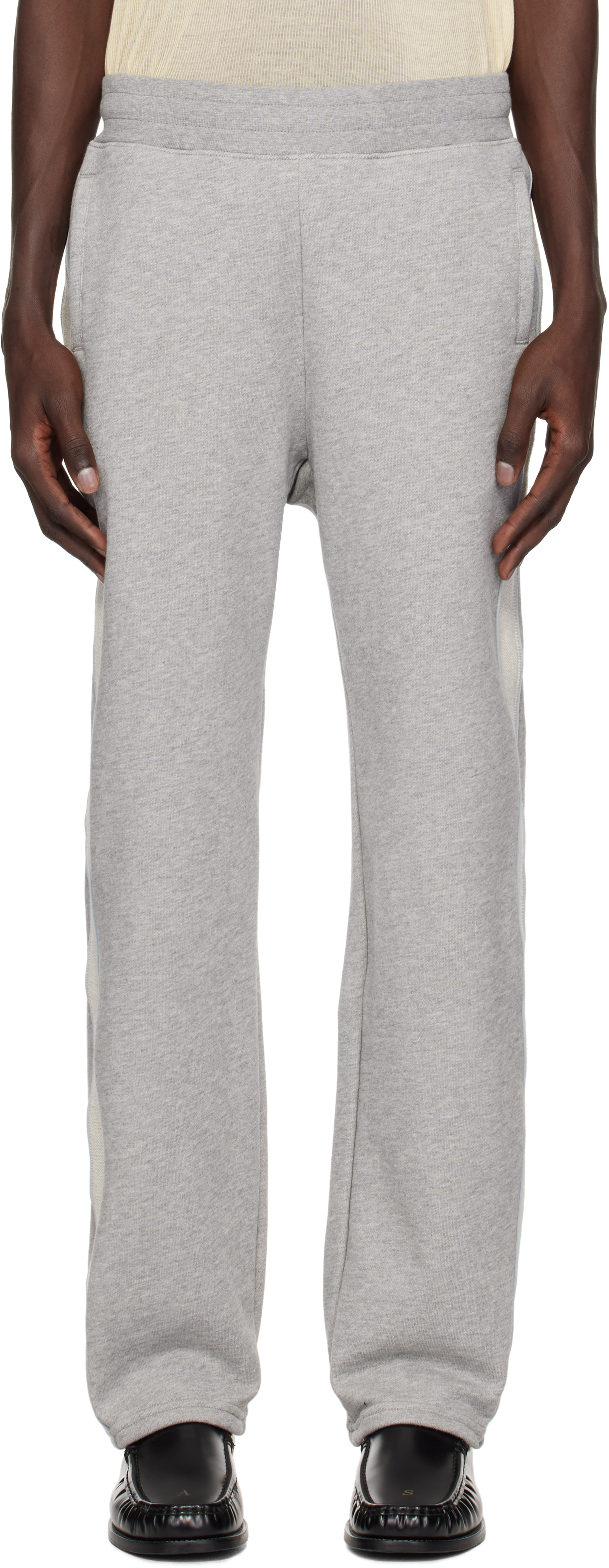 Gray Track Sweatpants